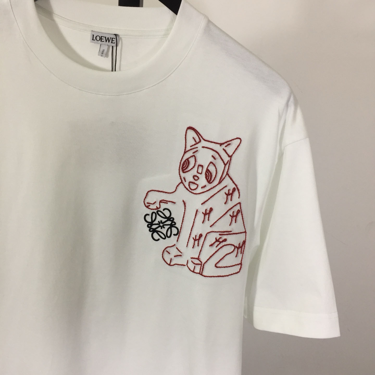 Loewe Loose Fit T-shirt In Cotton - FashionPlug