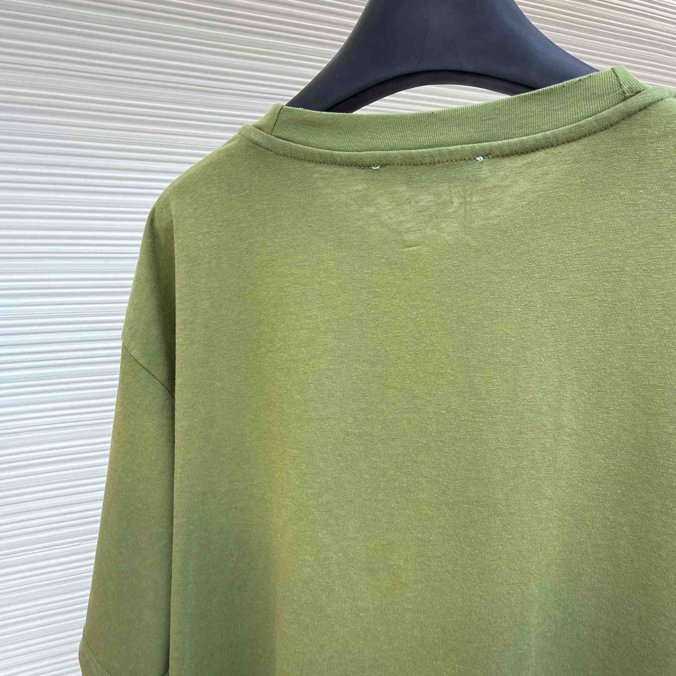Acne Studios  Sprayed Logo T-shirt - FashionPlug