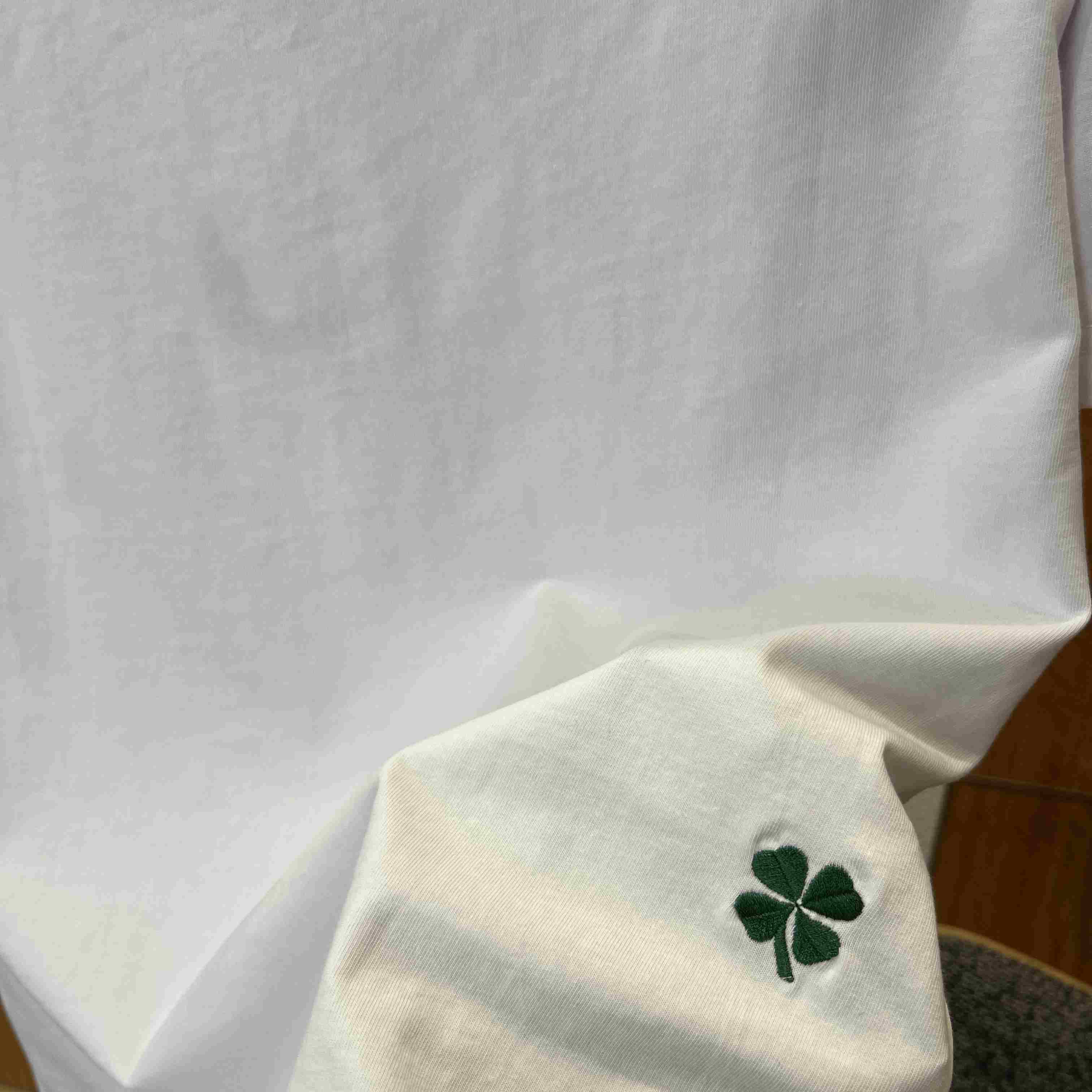 Dior T-Shirt with Dior Clover Embroidery - FashionPlug