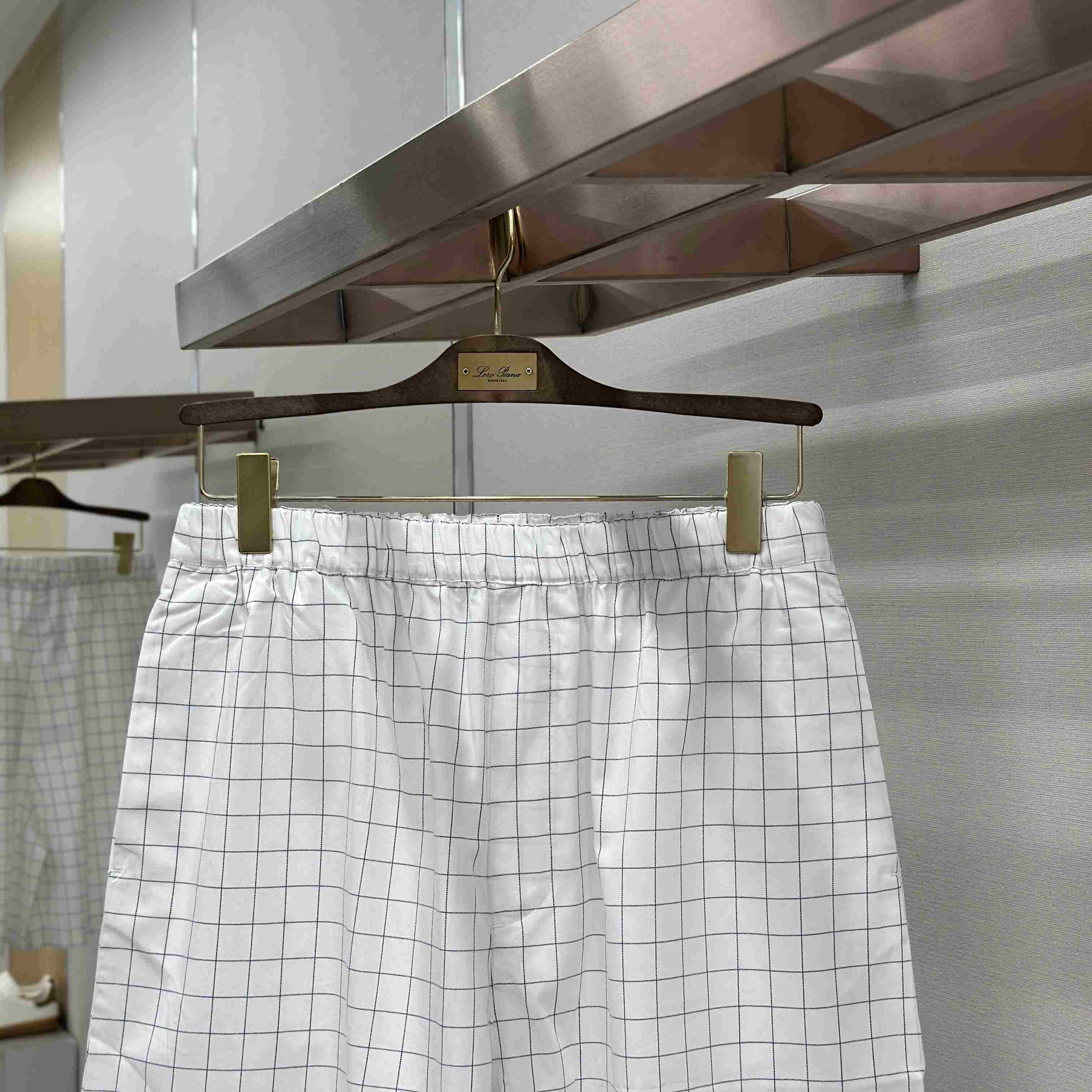 Acne Studios Casual Check Shorts - FashionPlug