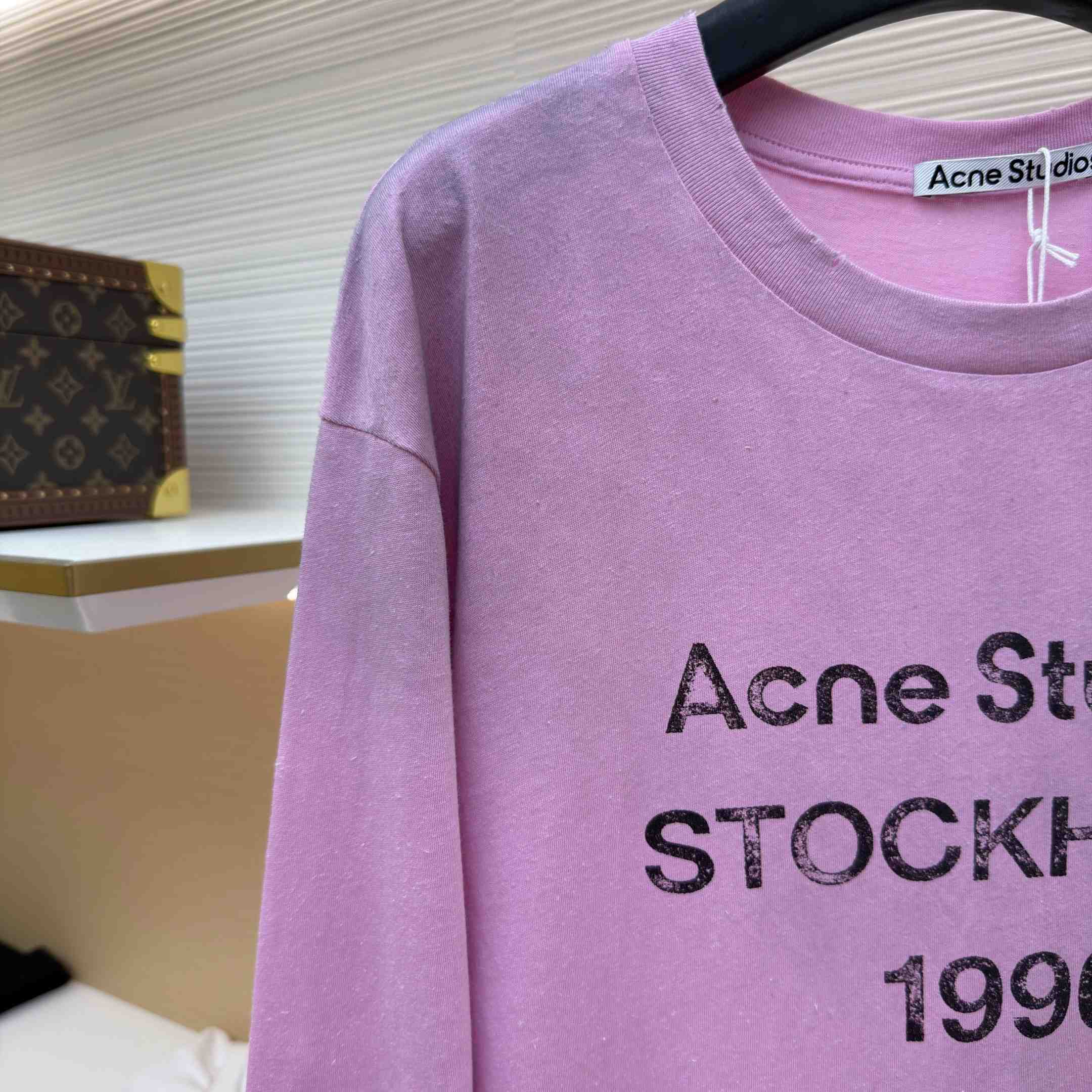 Acne Studios Sprayed 1996 Logo T-shirt - FashionPlug