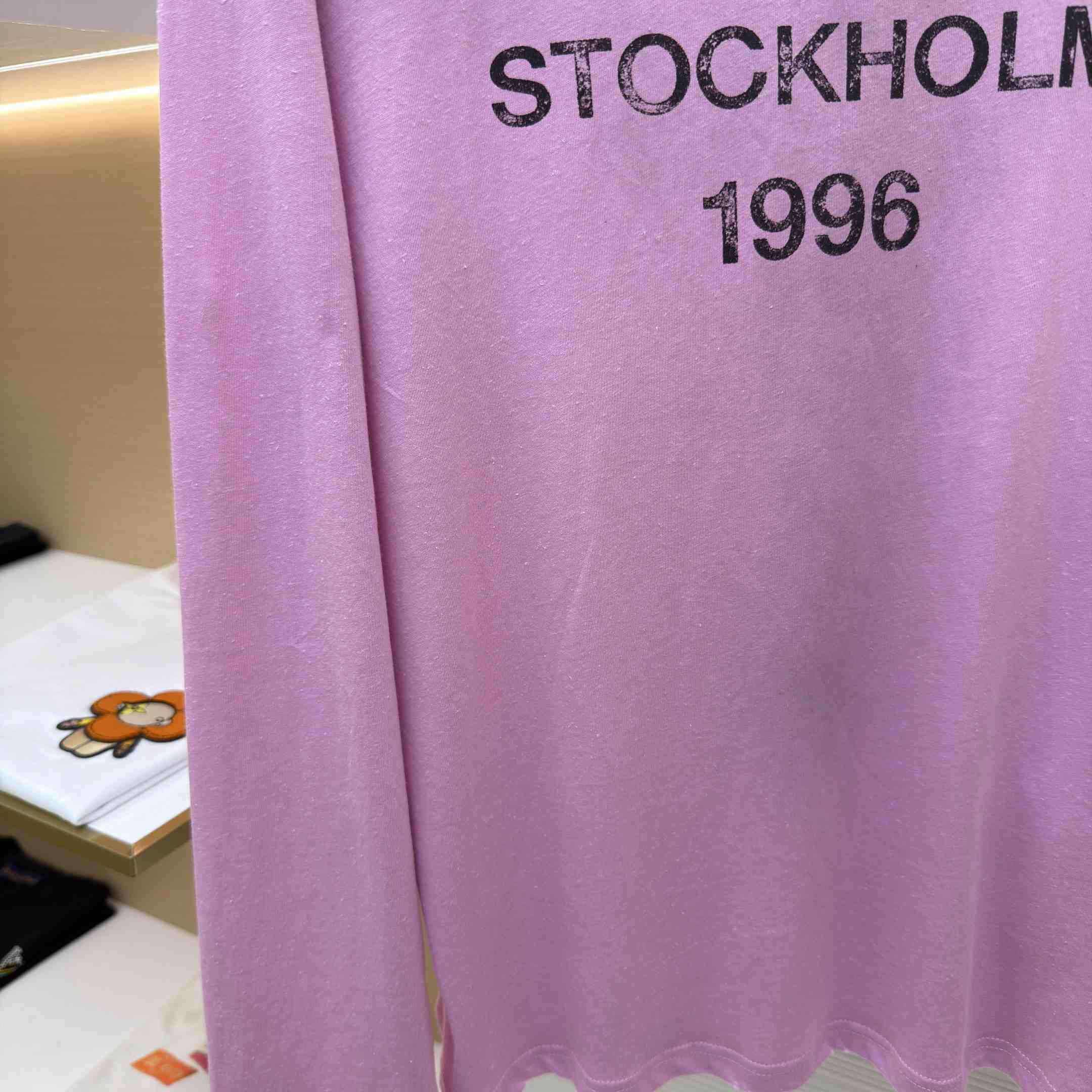Acne Studios Sprayed 1996 Logo T-shirt - FashionPlug