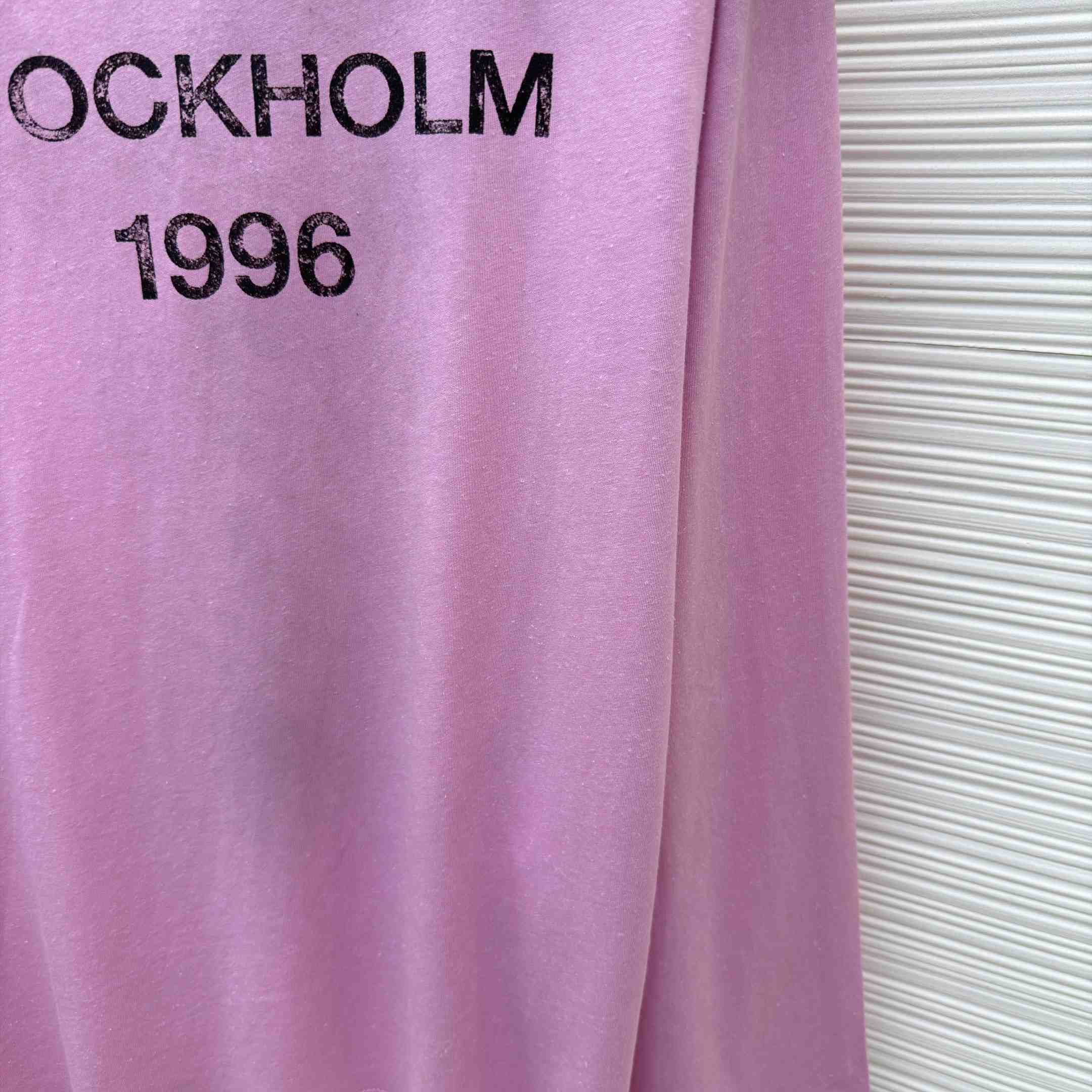 Acne Studios Sprayed 1996 Logo T-shirt - FashionPlug