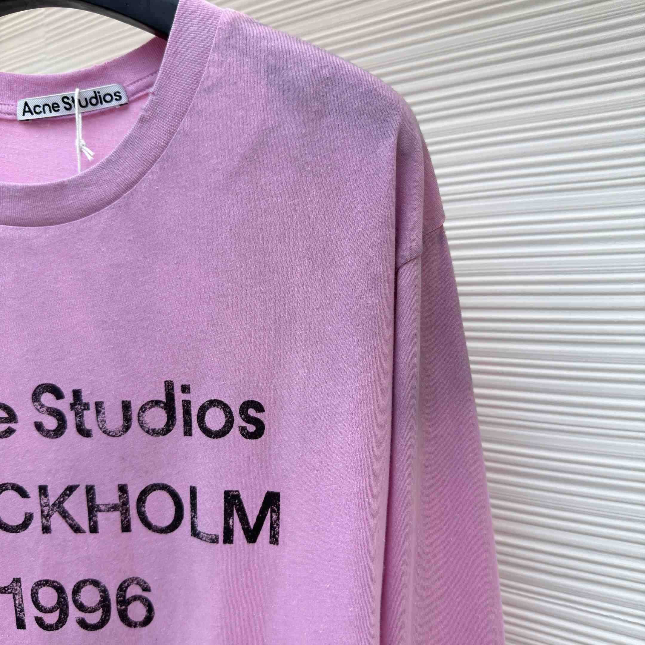 Acne Studios Sprayed 1996 Logo T-shirt - FashionPlug