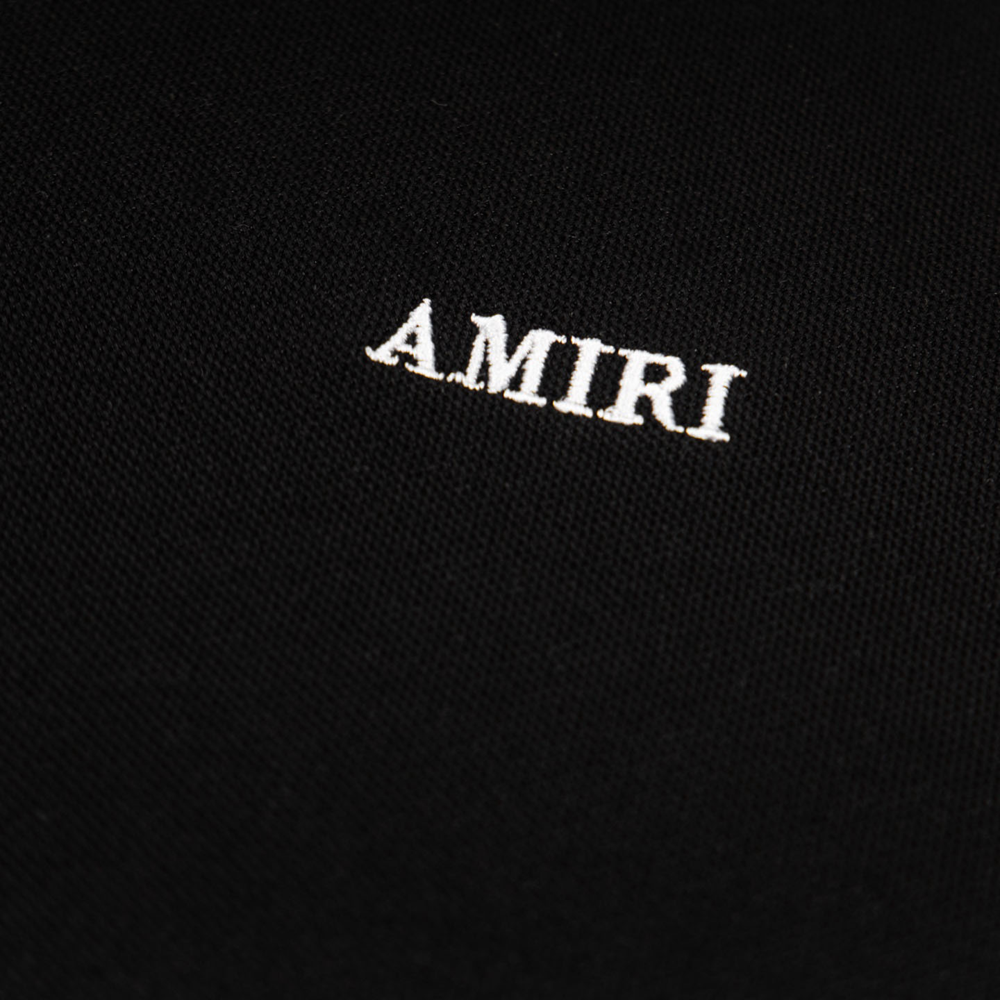 Amiri  Logo Embroidered Polo T-shirt - FashionPlug