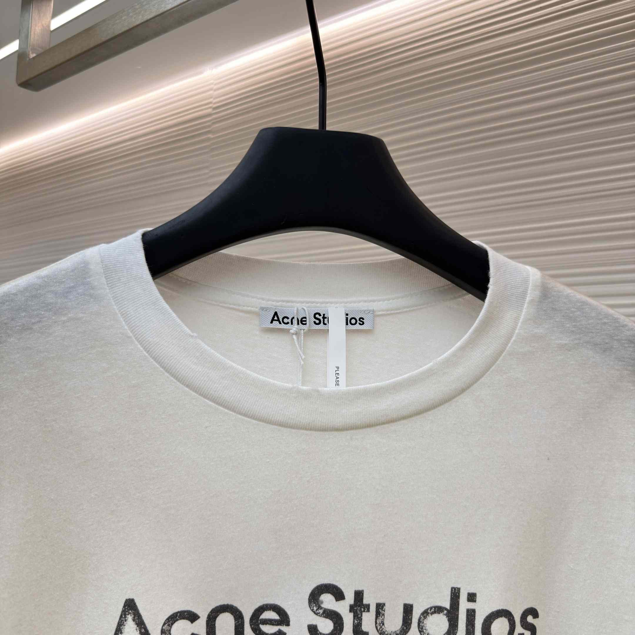 Acne Studios Sprayed 1996 Logo T-shirt - FashionPlug