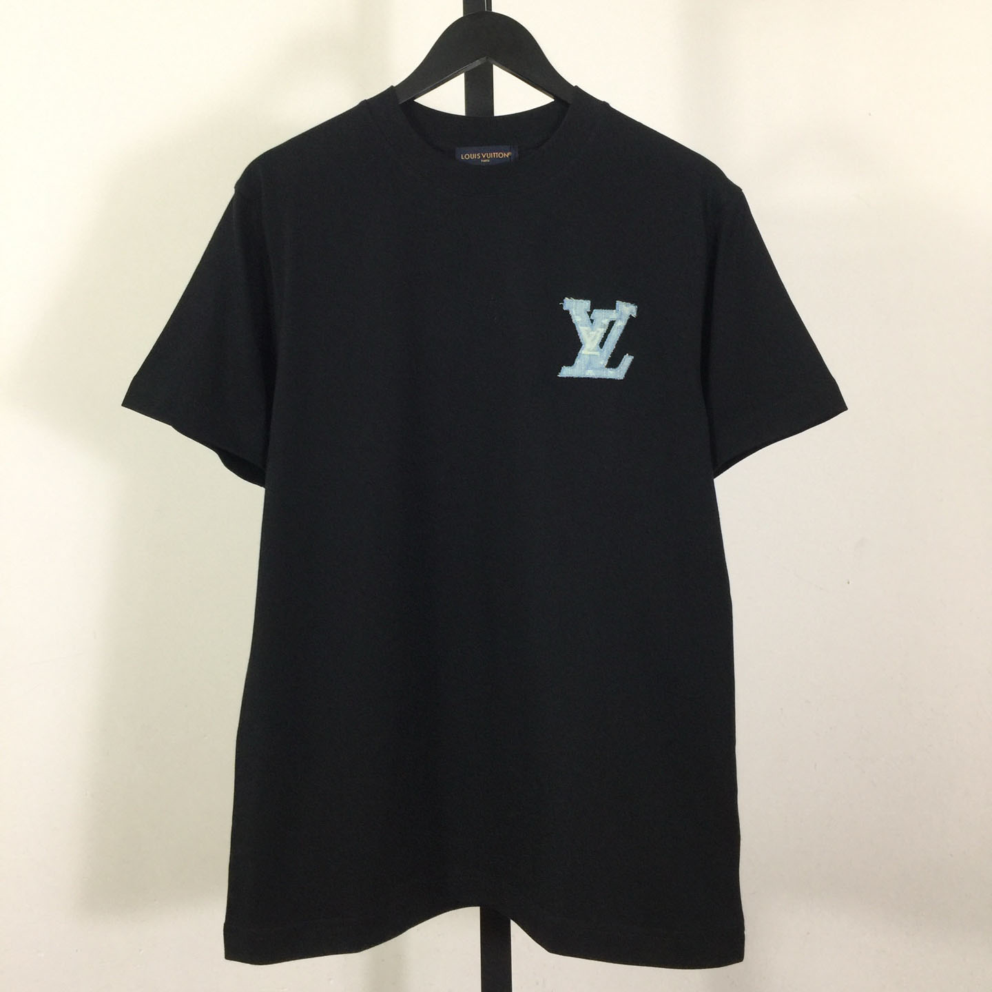 Louis Vuitton Cotton Embroidered Letter T-Shirt - FashionPlug