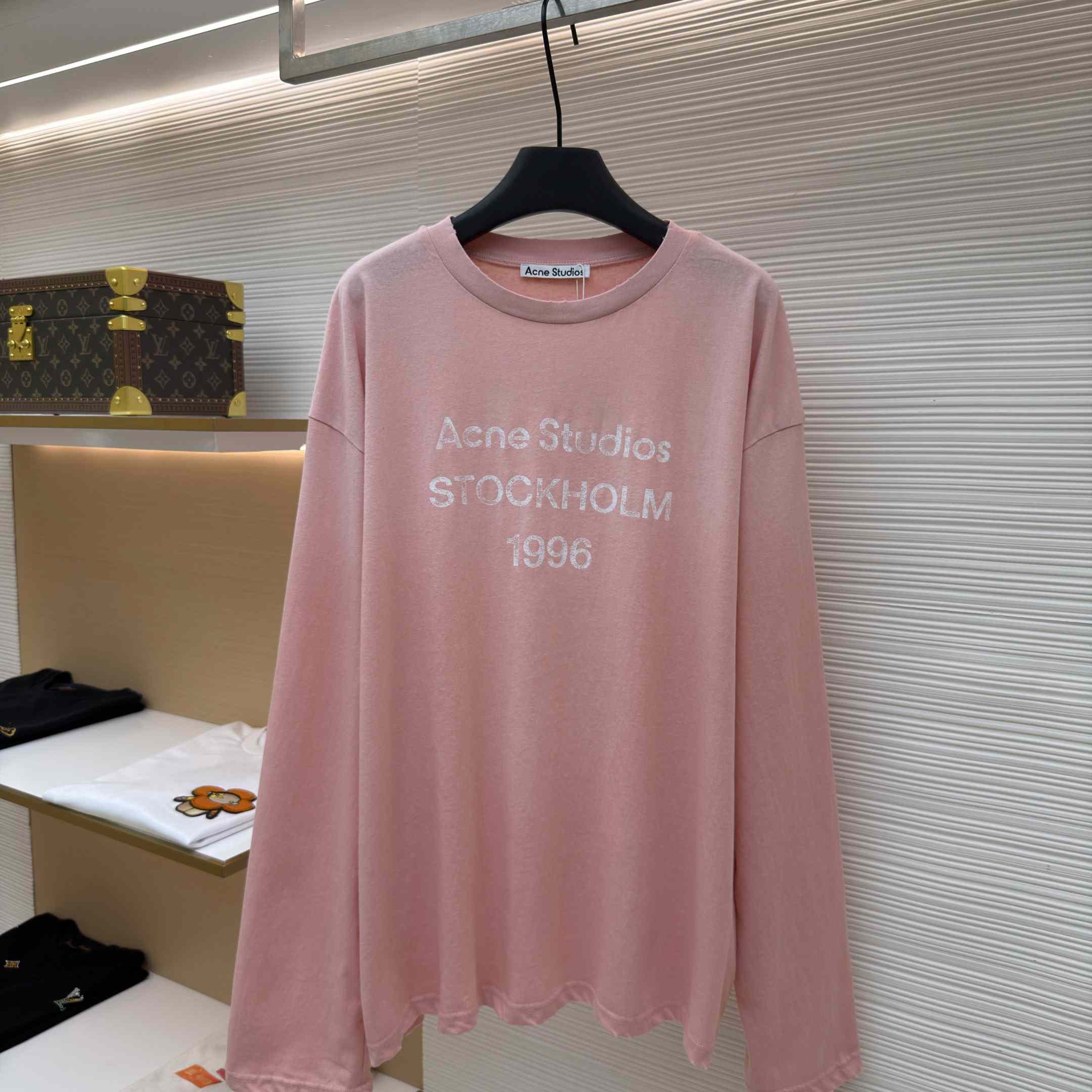 Acne Studios Sprayed 1996 Logo T-shirt - FashionPlug