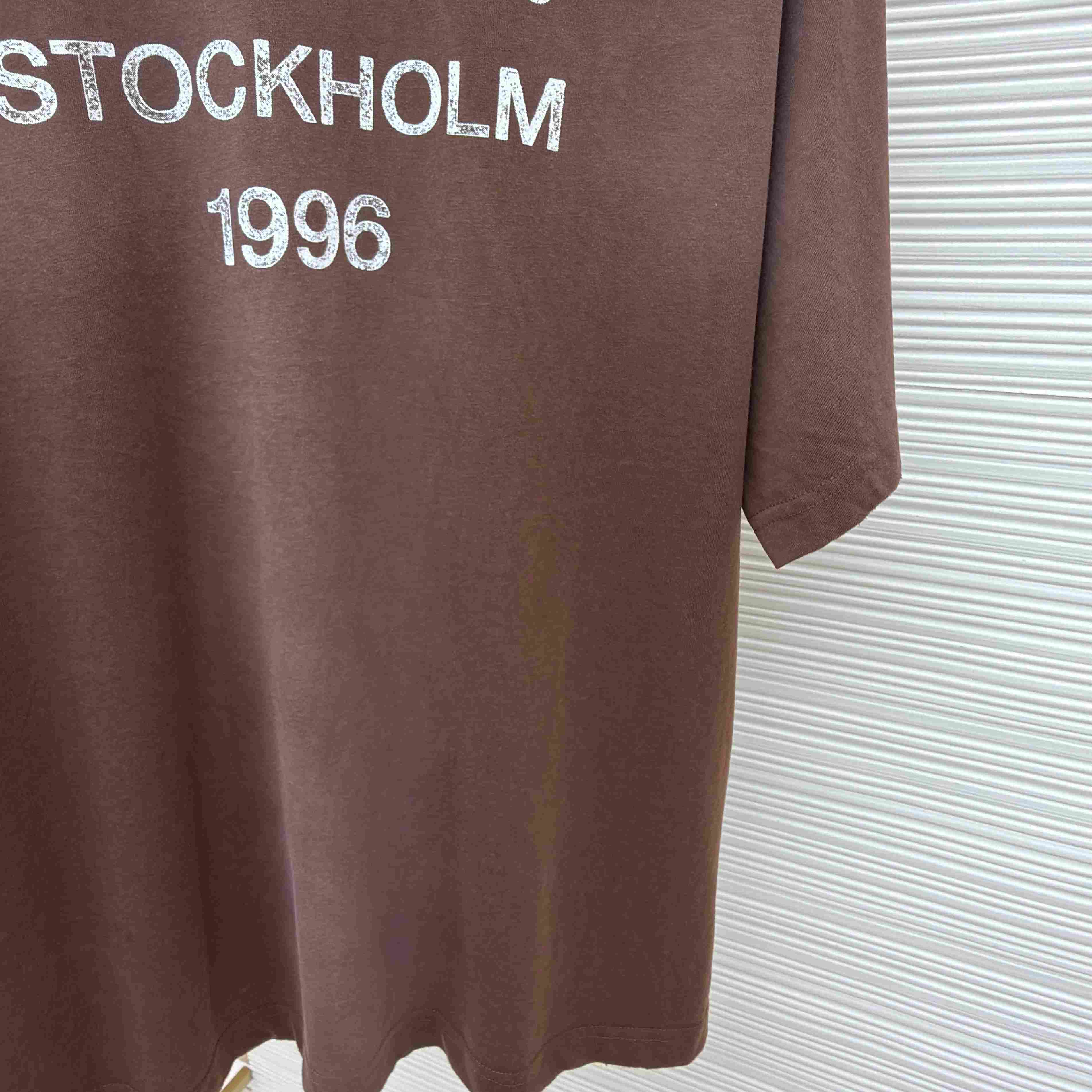 Acne Studios  Sprayed Logo T-shirt - FashionPlug