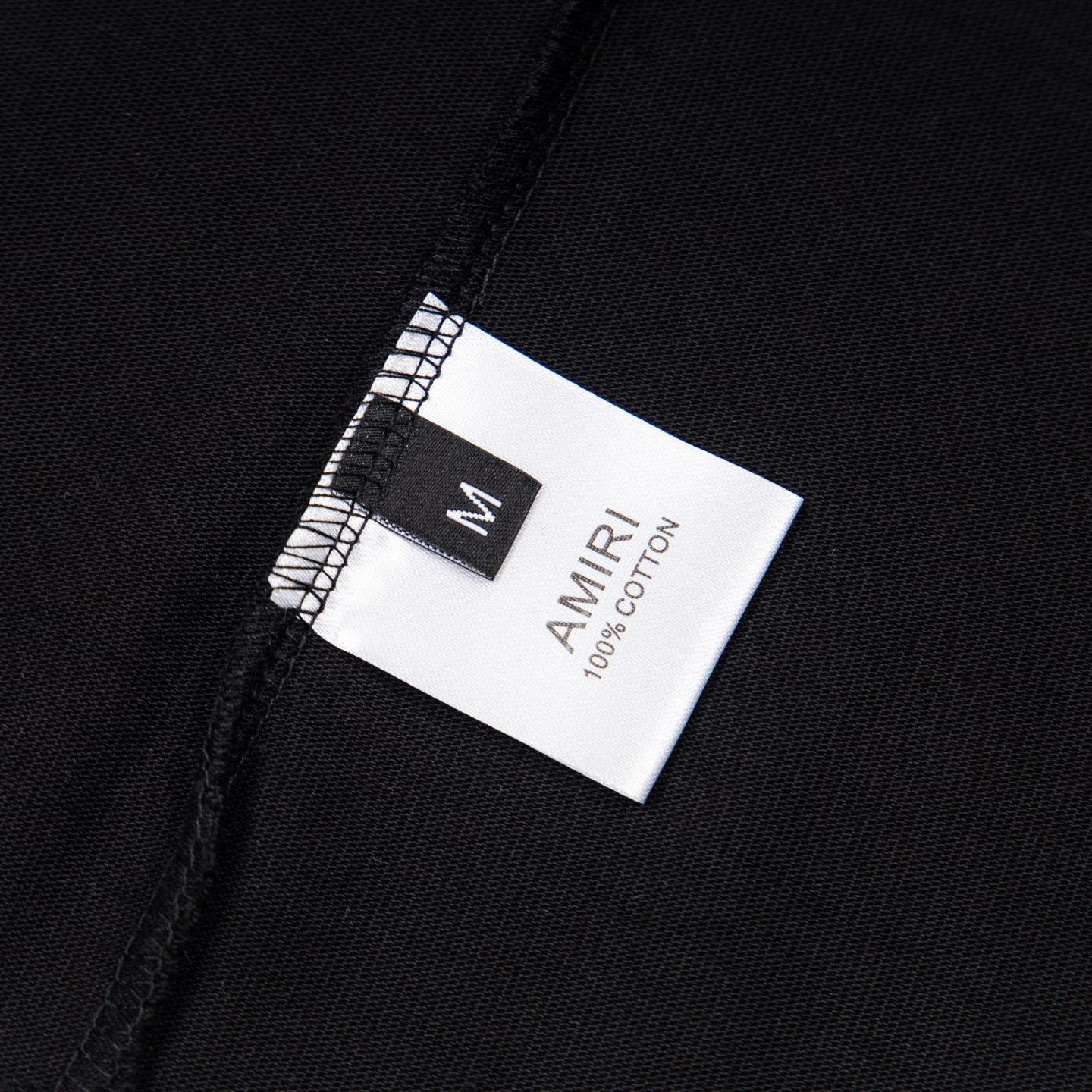 Amiri  Embroidery Oversized T-shirt - FashionPlug