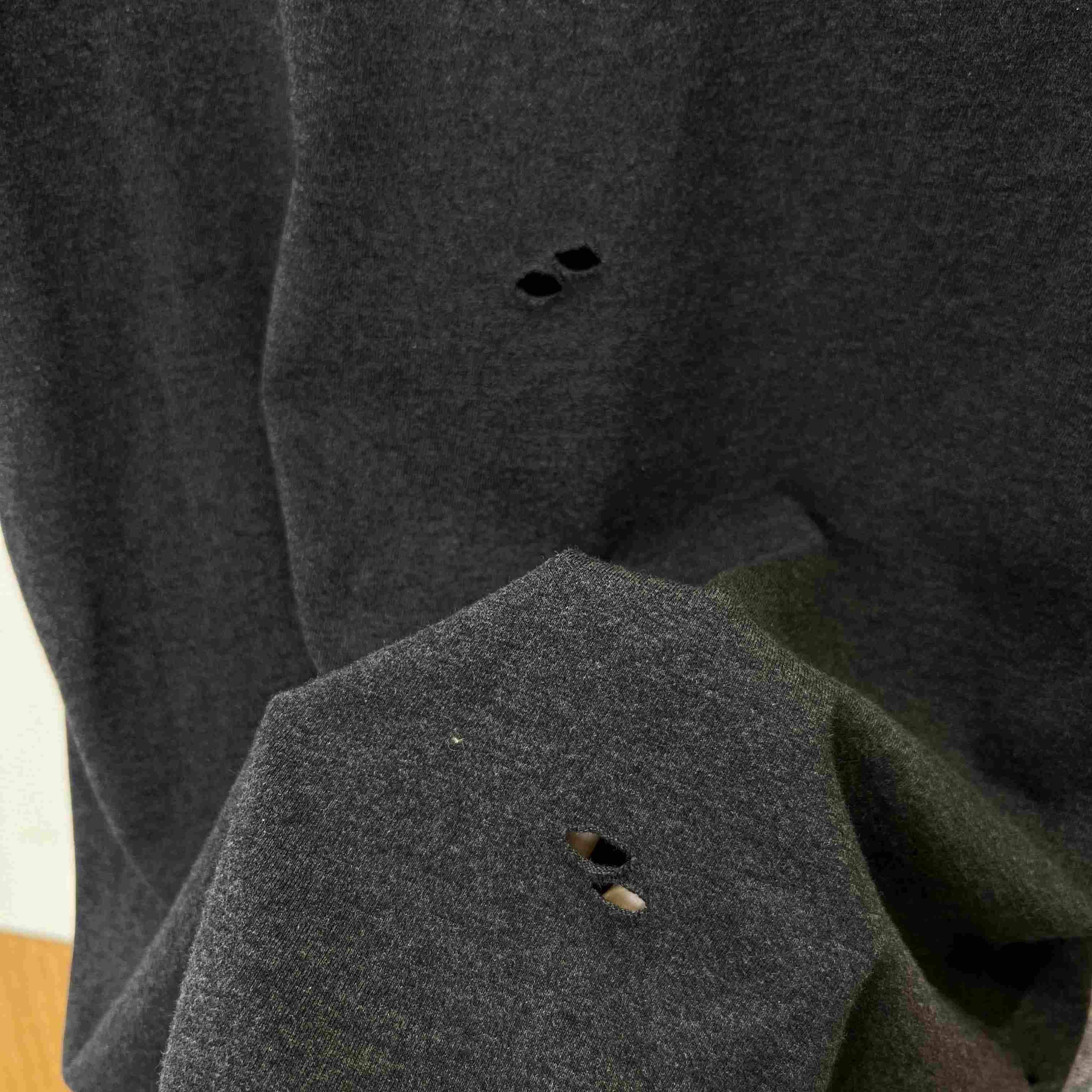 Acne Studios Distressed Logo T-shirt - FashionPlug