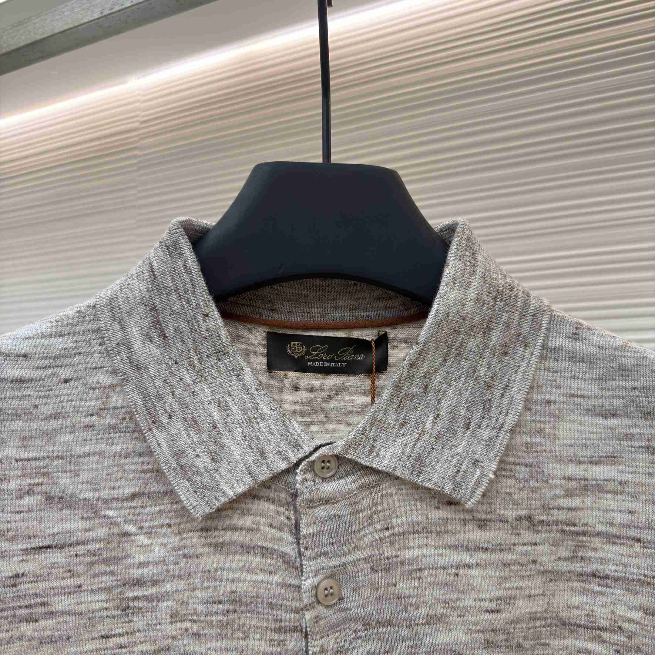 Loro Piana Linen Polo Shirt - FashionPlug