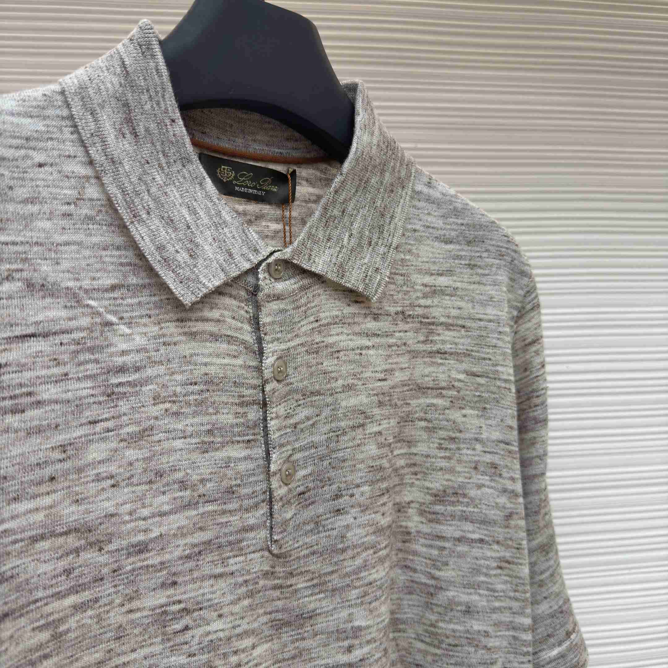 Loro Piana Linen Polo Shirt - FashionPlug