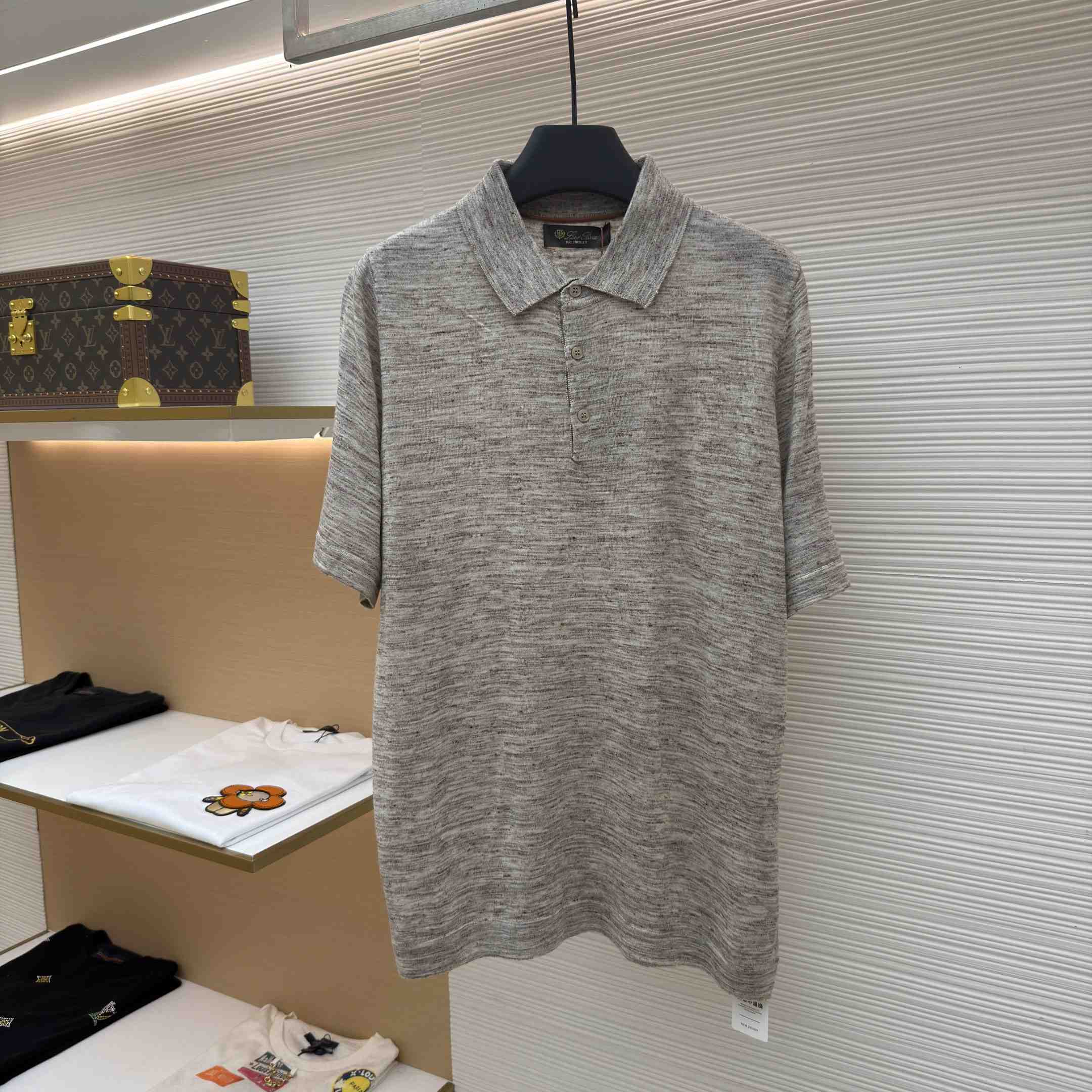 Loro Piana Linen Polo Shirt - FashionPlug