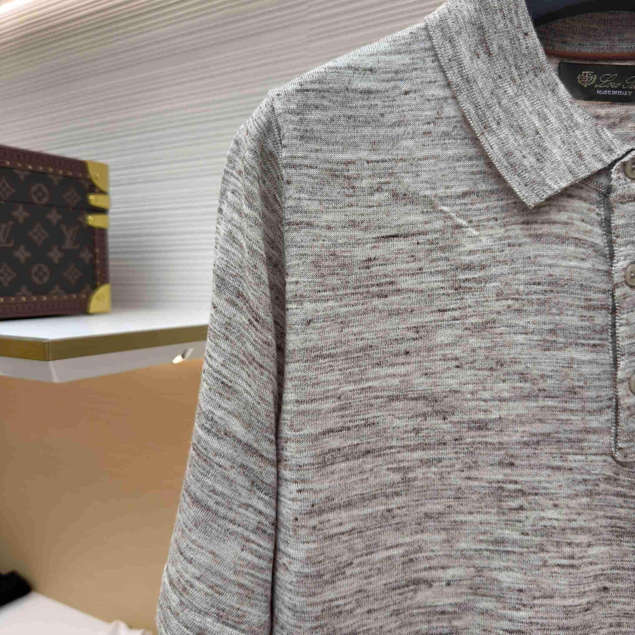 Loro Piana Linen Polo Shirt - FashionPlug