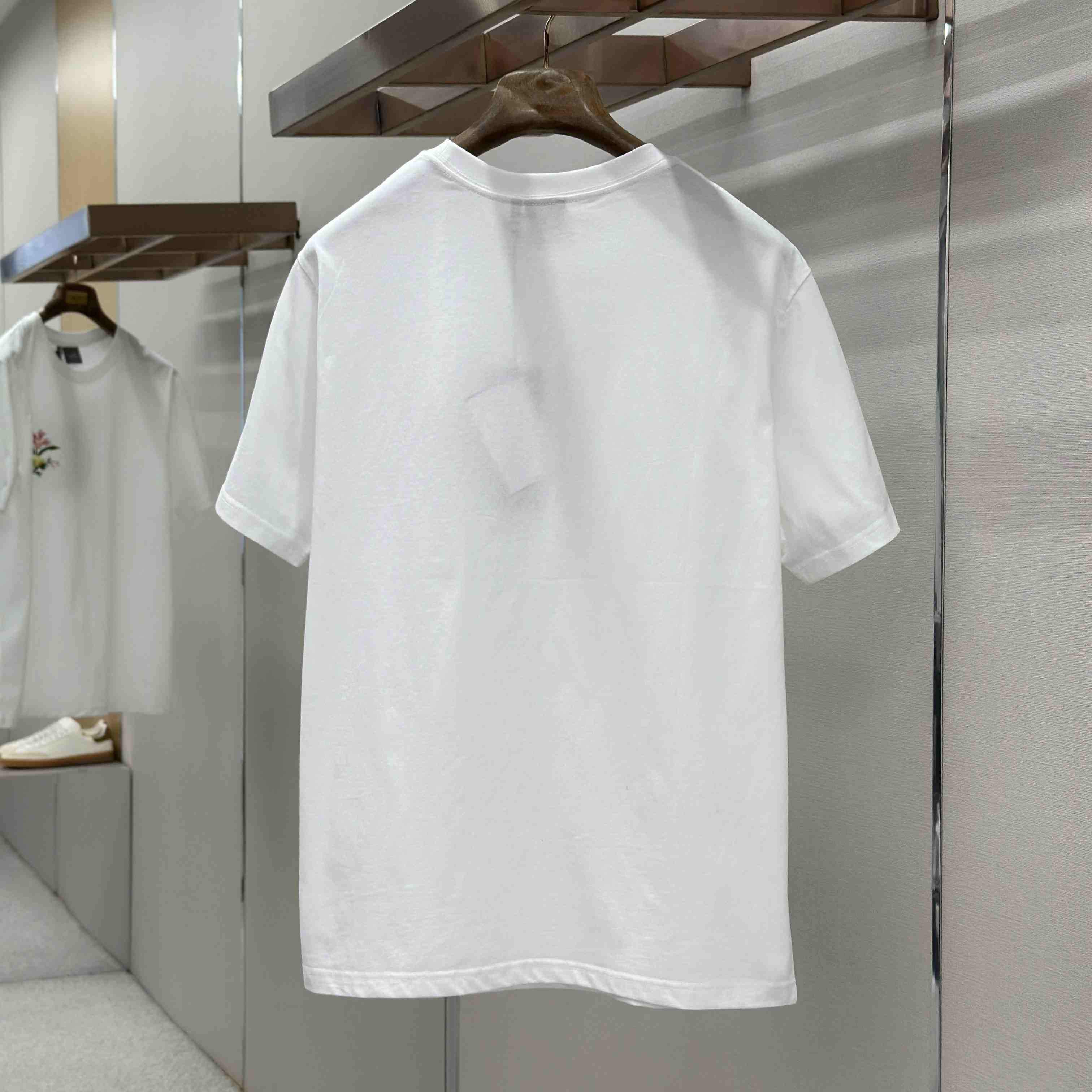 Dior T-Shirt With Dior Secret Garden Motif, Relaxed Fit - FashionPlug