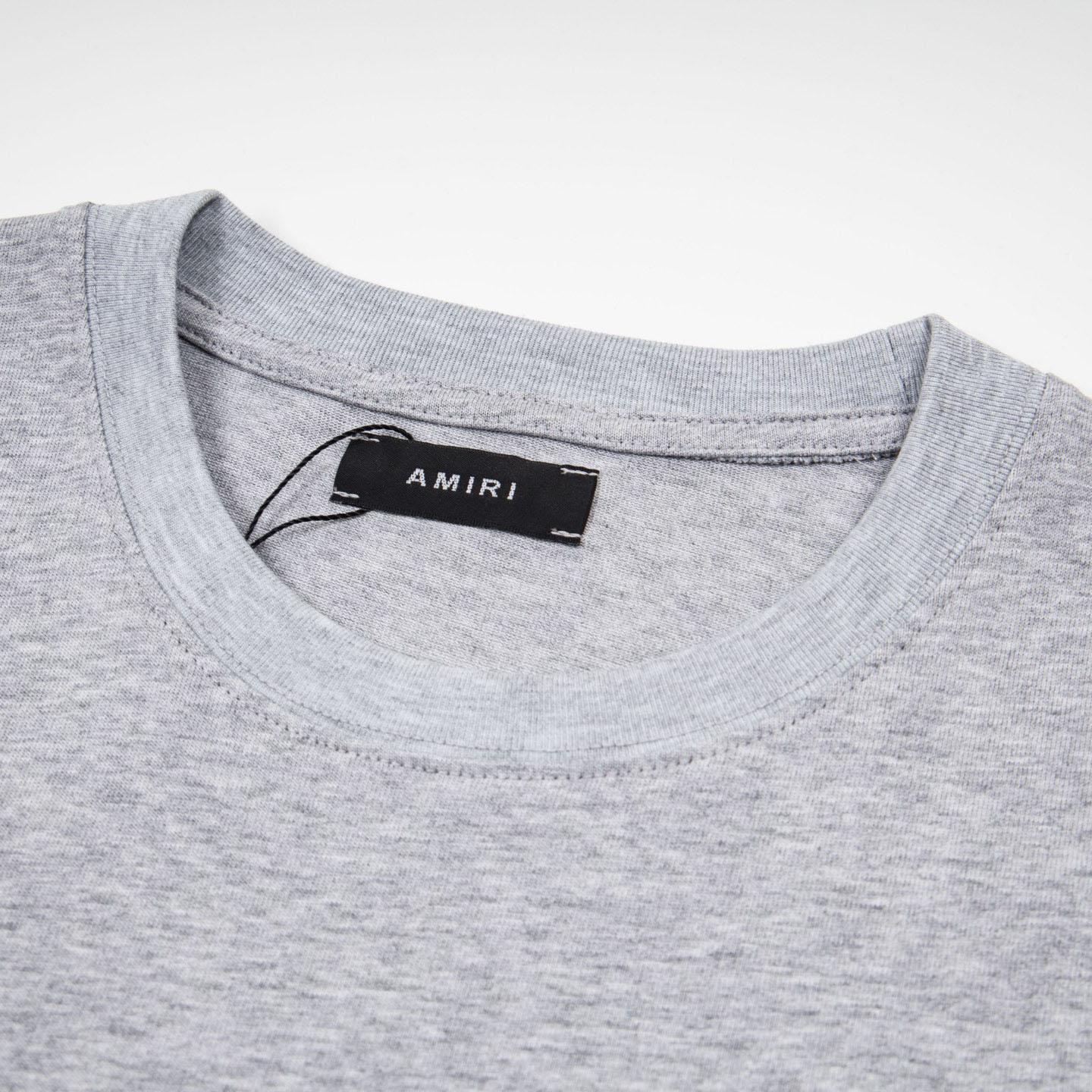 Amiri  Embroidery Oversized T-shirt - FashionPlug