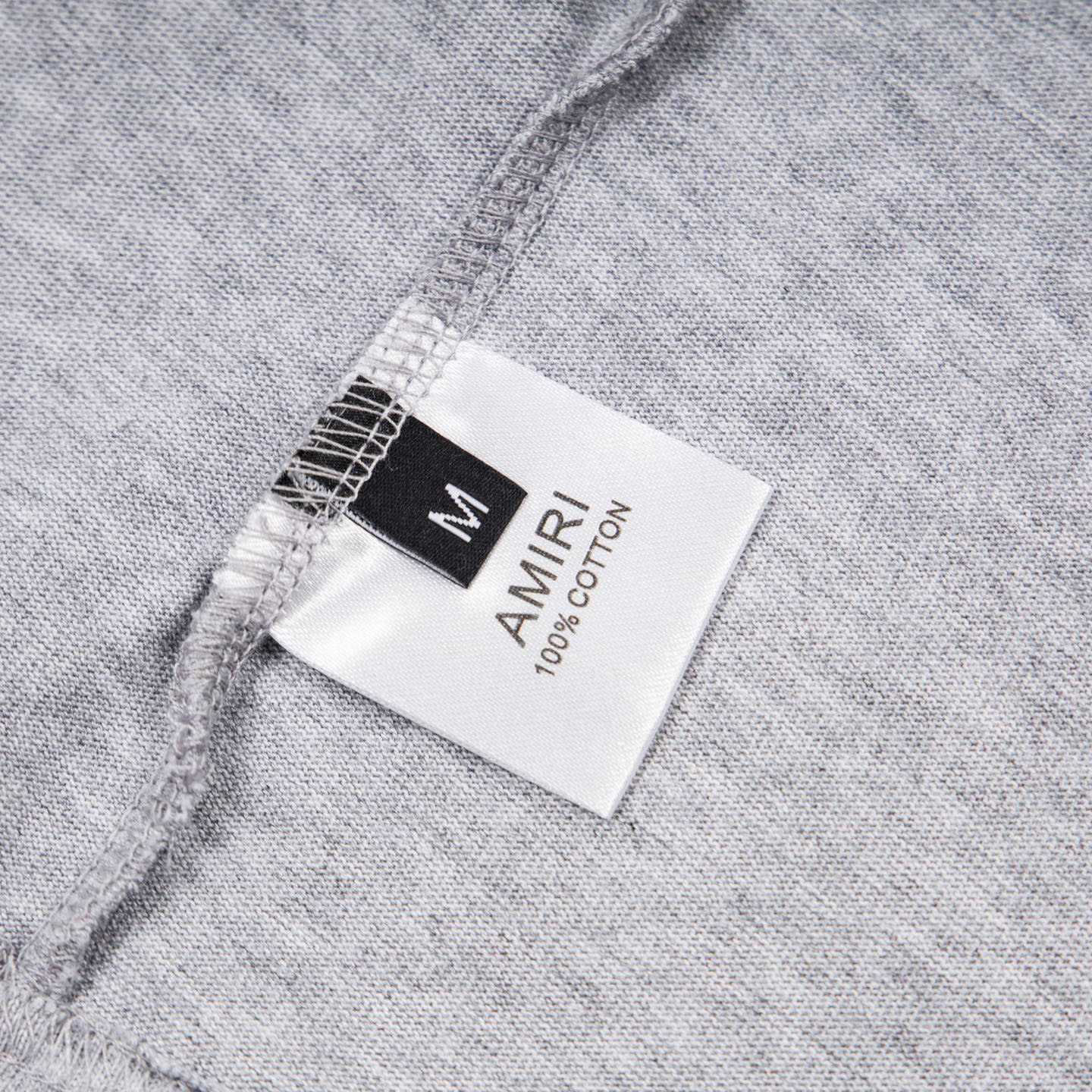 Amiri  Embroidery Oversized T-shirt - FashionPlug
