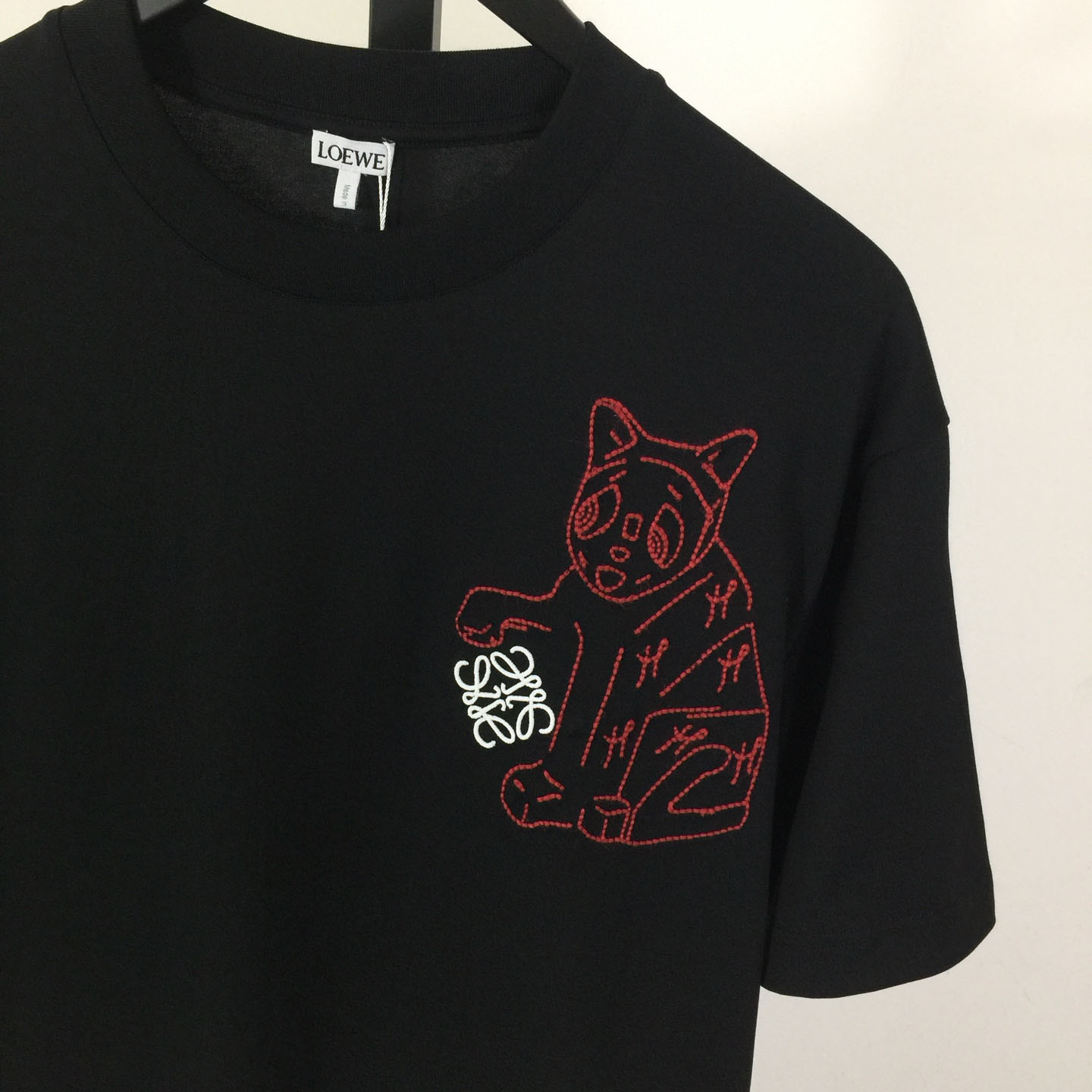 Loewe Loose Fit T-shirt In Cotton - FashionPlug