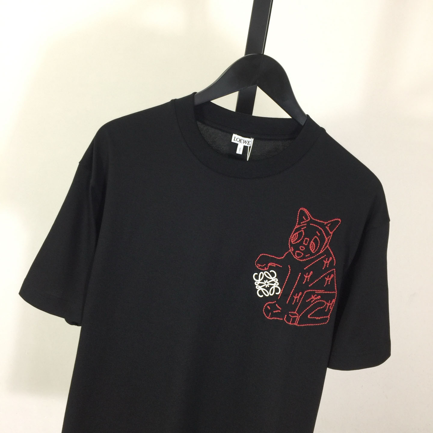 Loewe Loose Fit T-shirt In Cotton - FashionPlug