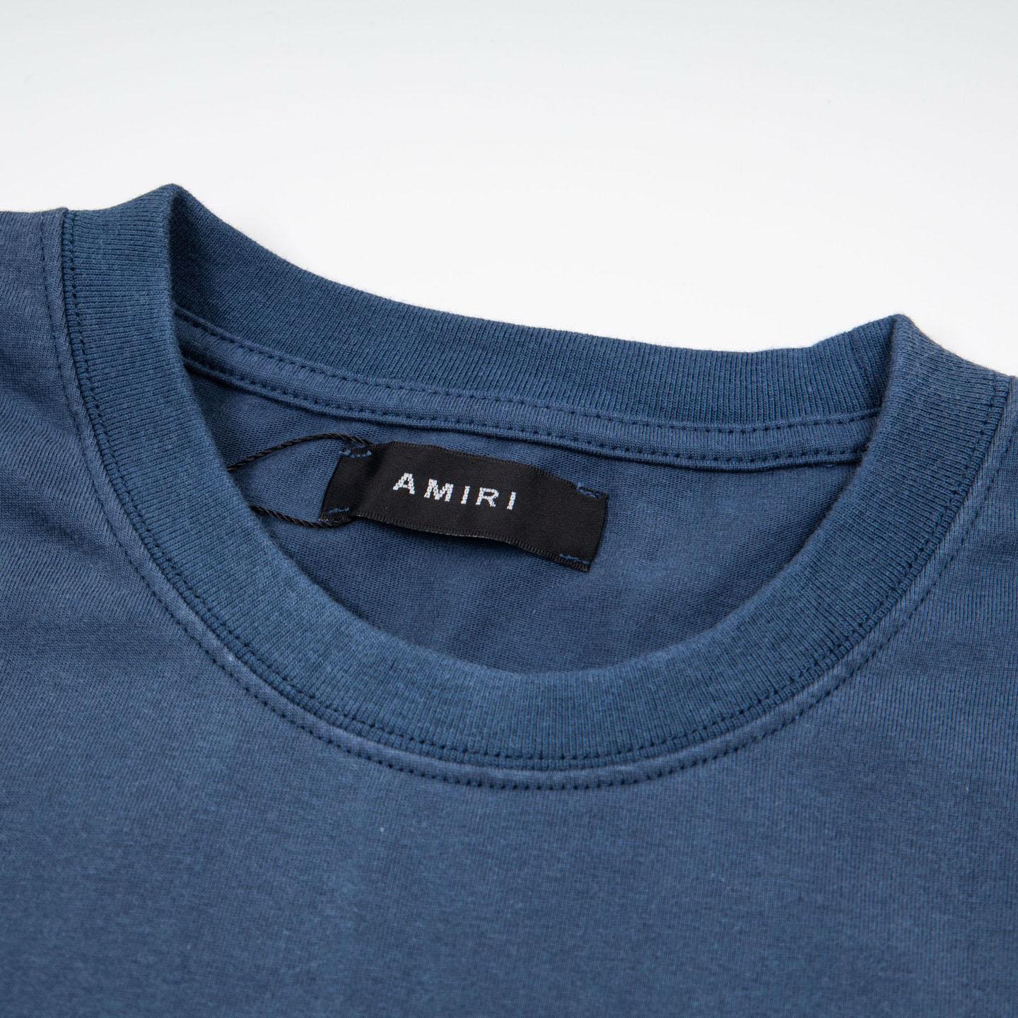 Amiri  Ma Quad Logo T-Shirt - FashionPlug