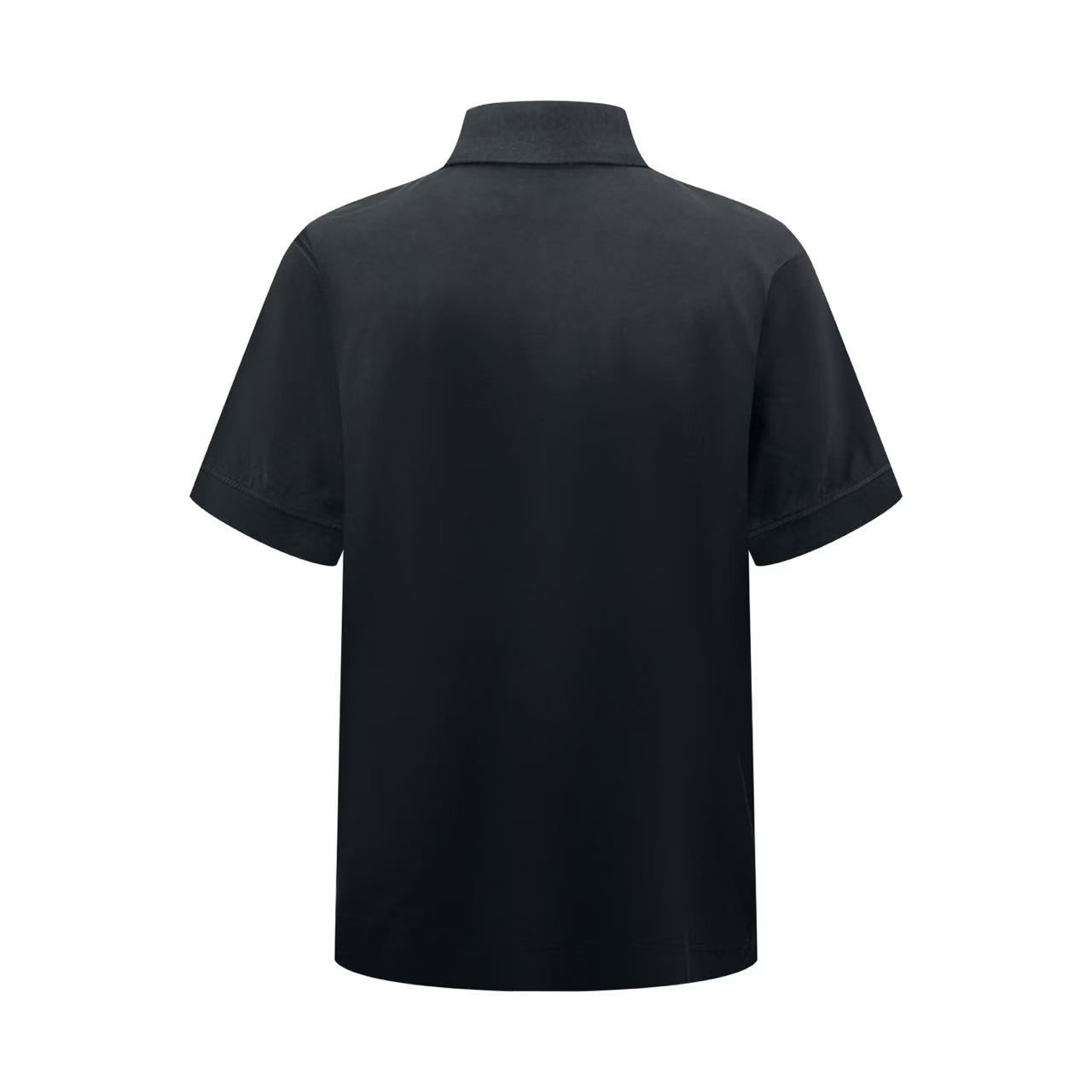 Acne Studios Washed Logo Polo - FashionPlug