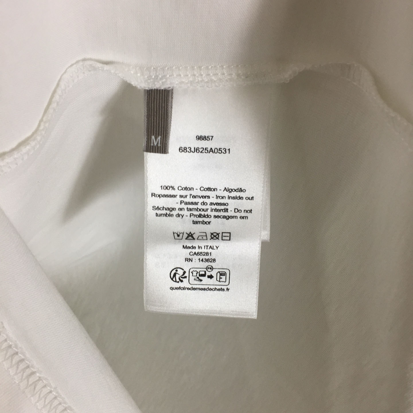 Dior T-Shirt With Book Cover Embroidery, Relaxed Fit - FashionPlug