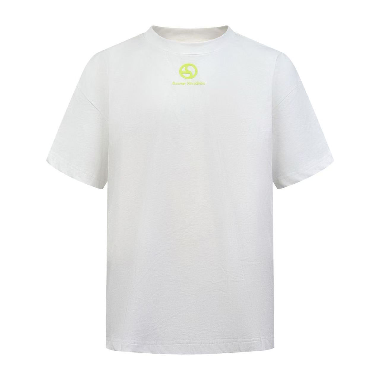 Acne Studios Logo-Embellished Organic-Cotton T-shirt - FashionPlug