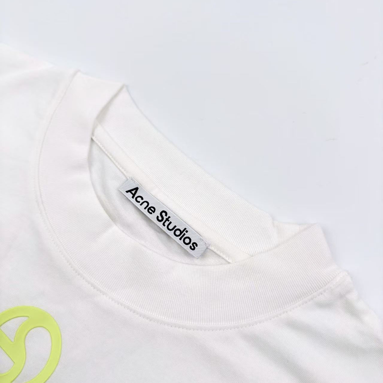 Acne Studios Logo-Embellished Organic-Cotton T-shirt - FashionPlug