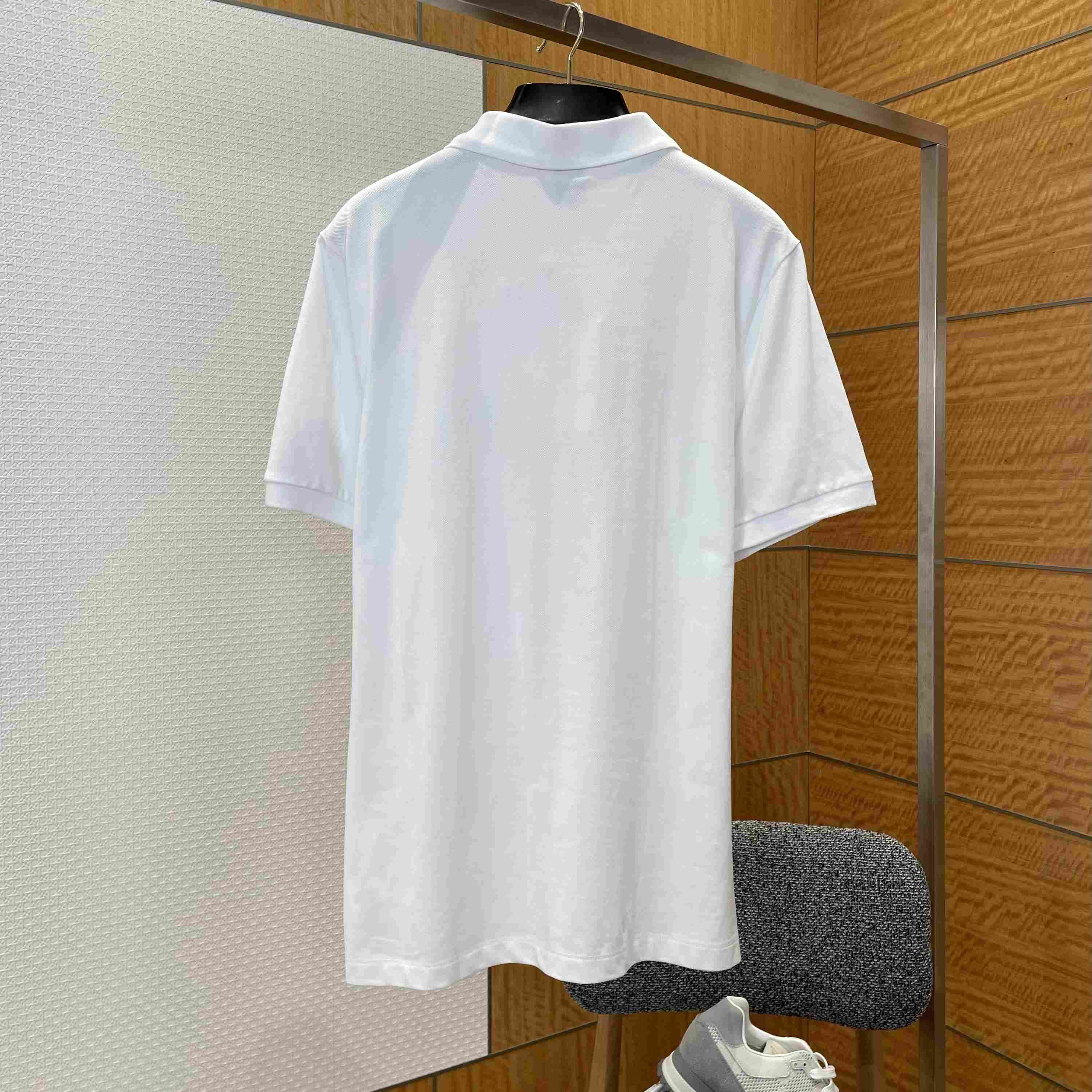 Dior Polo Shirt With Dior Clover Embroidery - FashionPlug