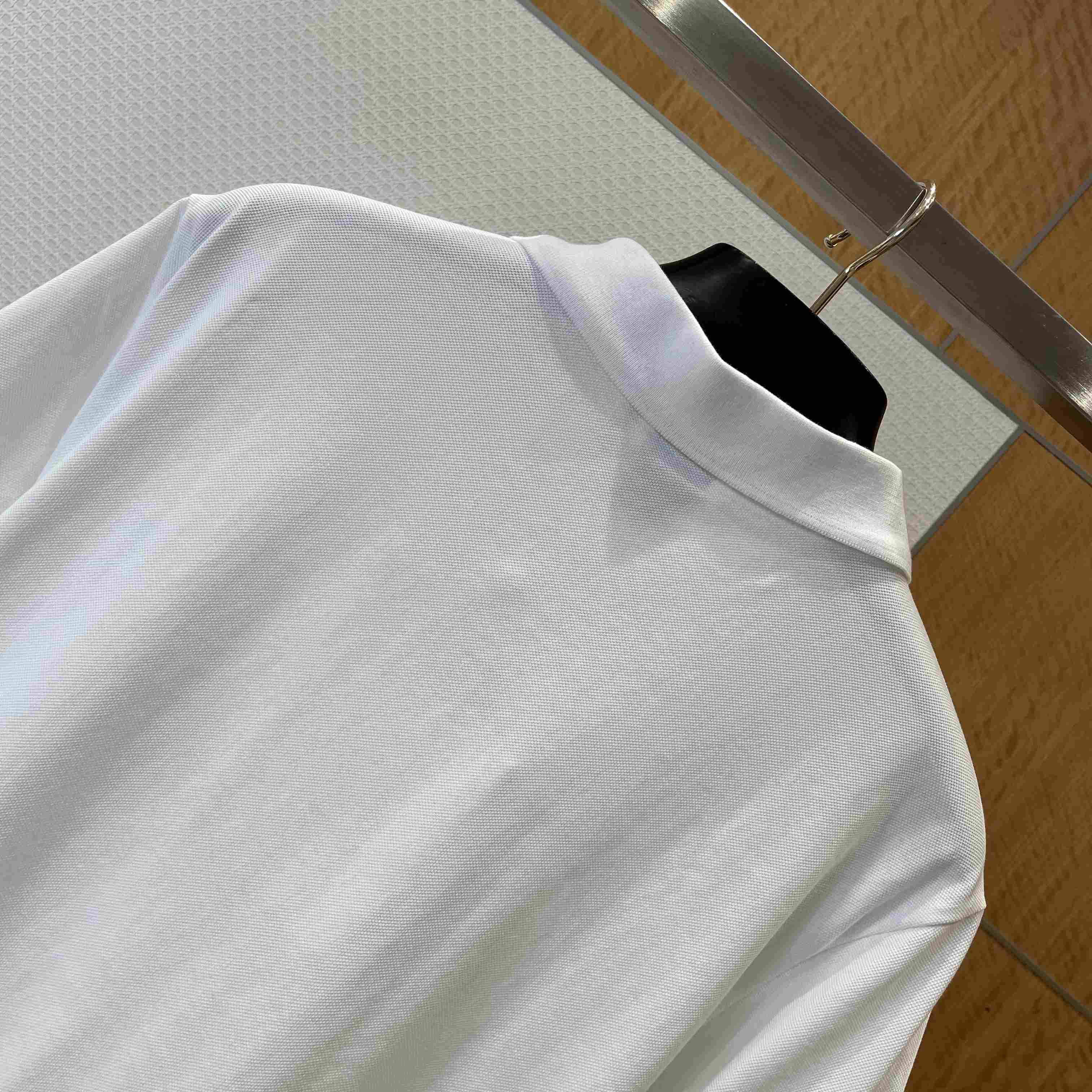 Dior Polo Shirt With Dior Clover Embroidery - FashionPlug