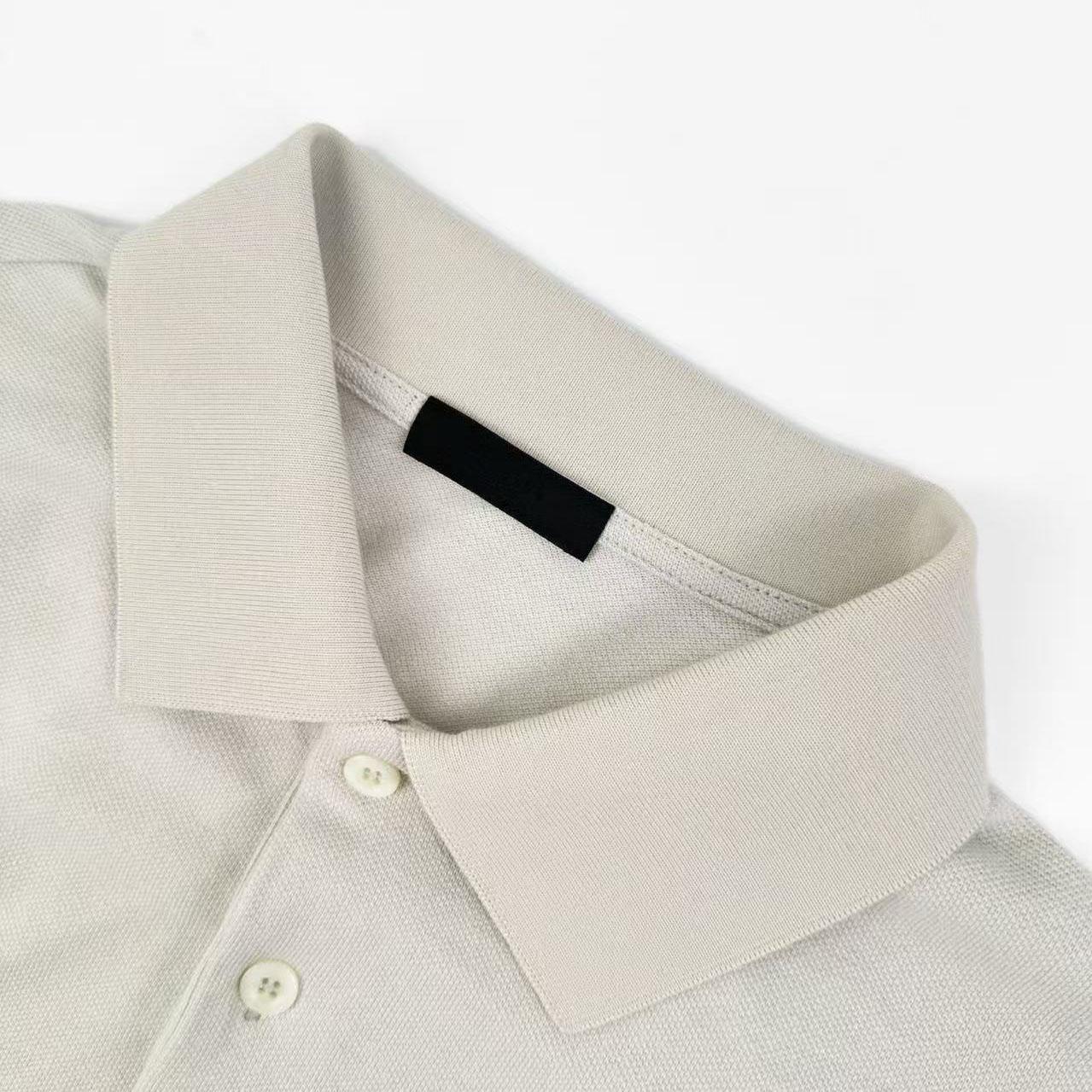 Prada Garment-Dyed Cotton Polo Shirt - FashionPlug