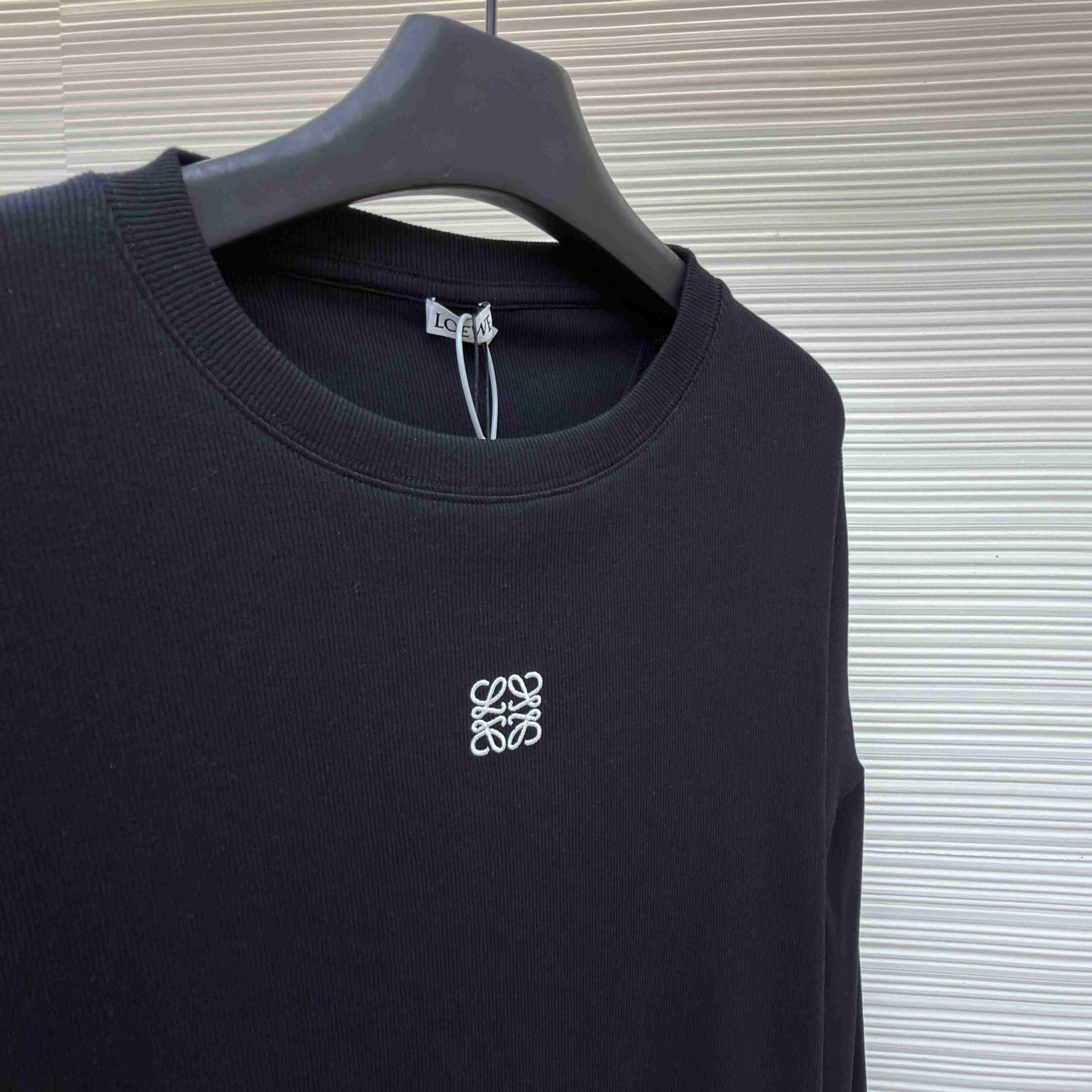 Loewe Oversized Fit Long Sleeve T-shirt In Cotton - FashionPlug