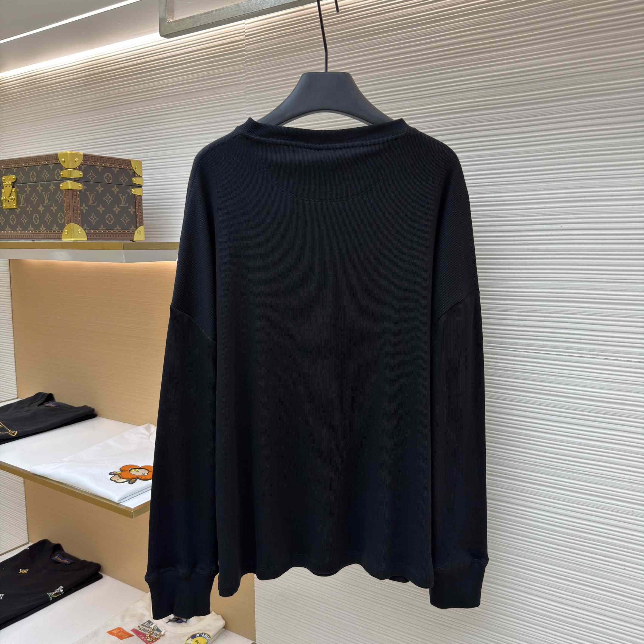 Loewe Oversized Fit Long Sleeve T-shirt In Cotton - FashionPlug
