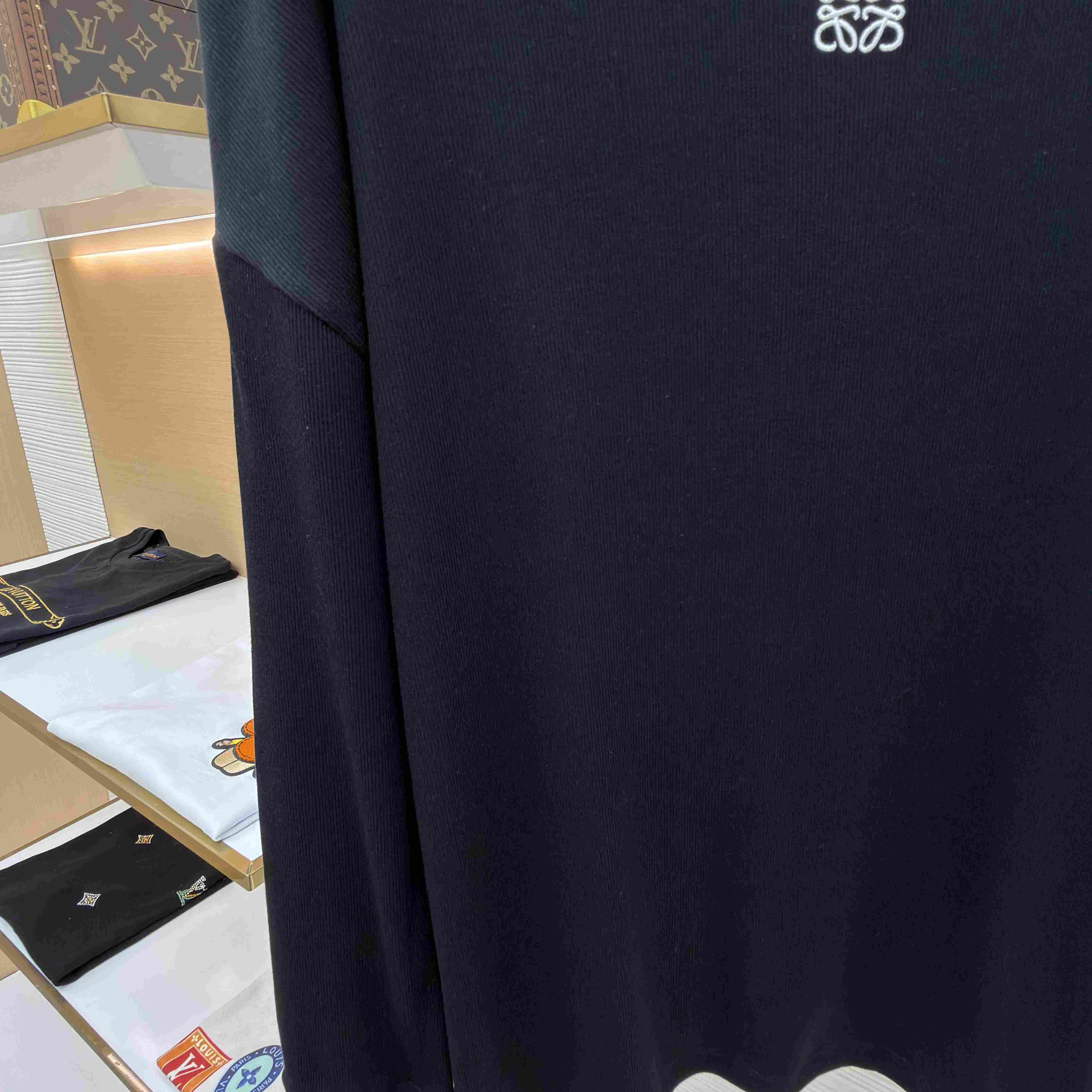 Loewe Oversized Fit Long Sleeve T-shirt In Cotton - FashionPlug