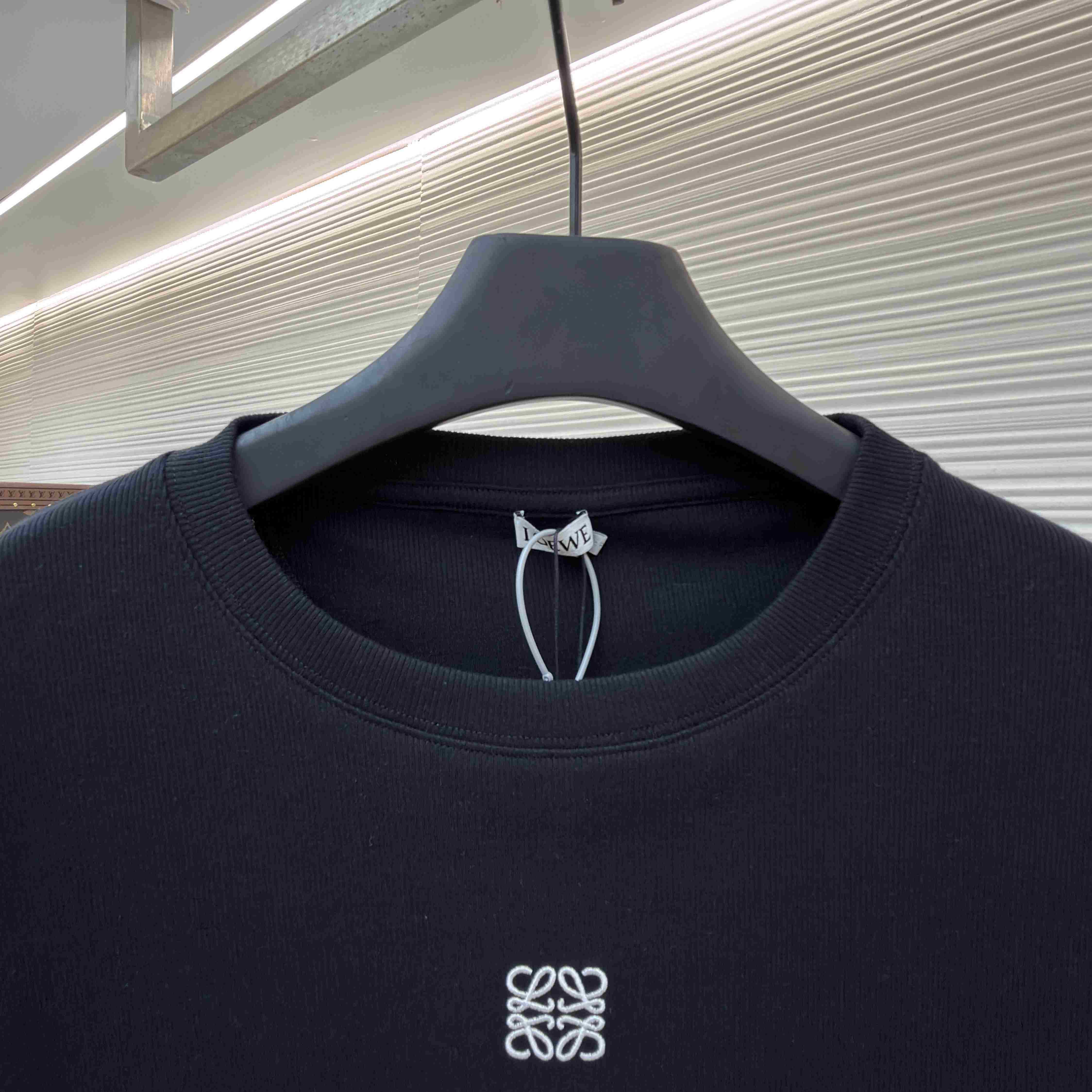 Loewe Oversized Fit Long Sleeve T-shirt In Cotton - FashionPlug