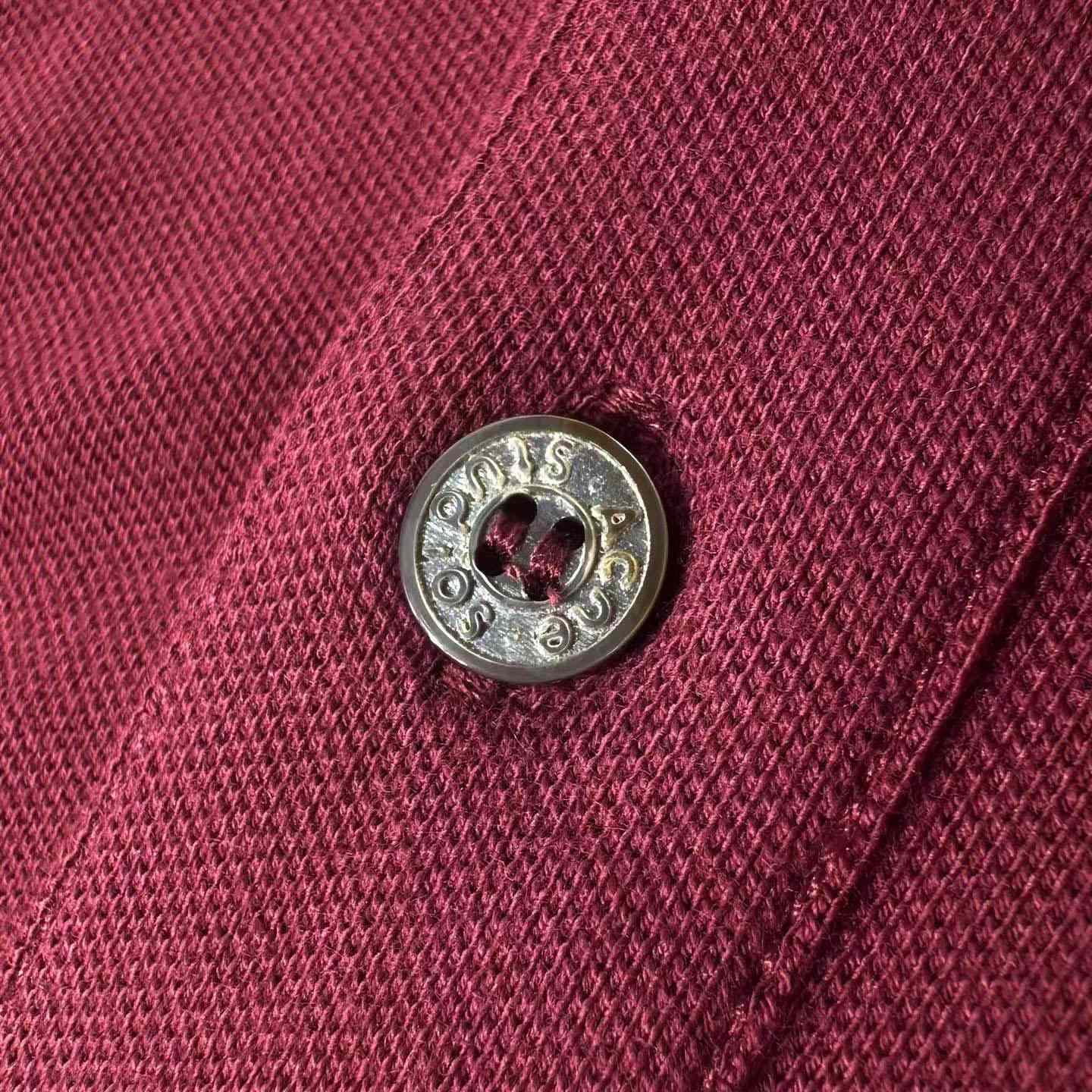 Acne Studios Washed Logo Polo - FashionPlug