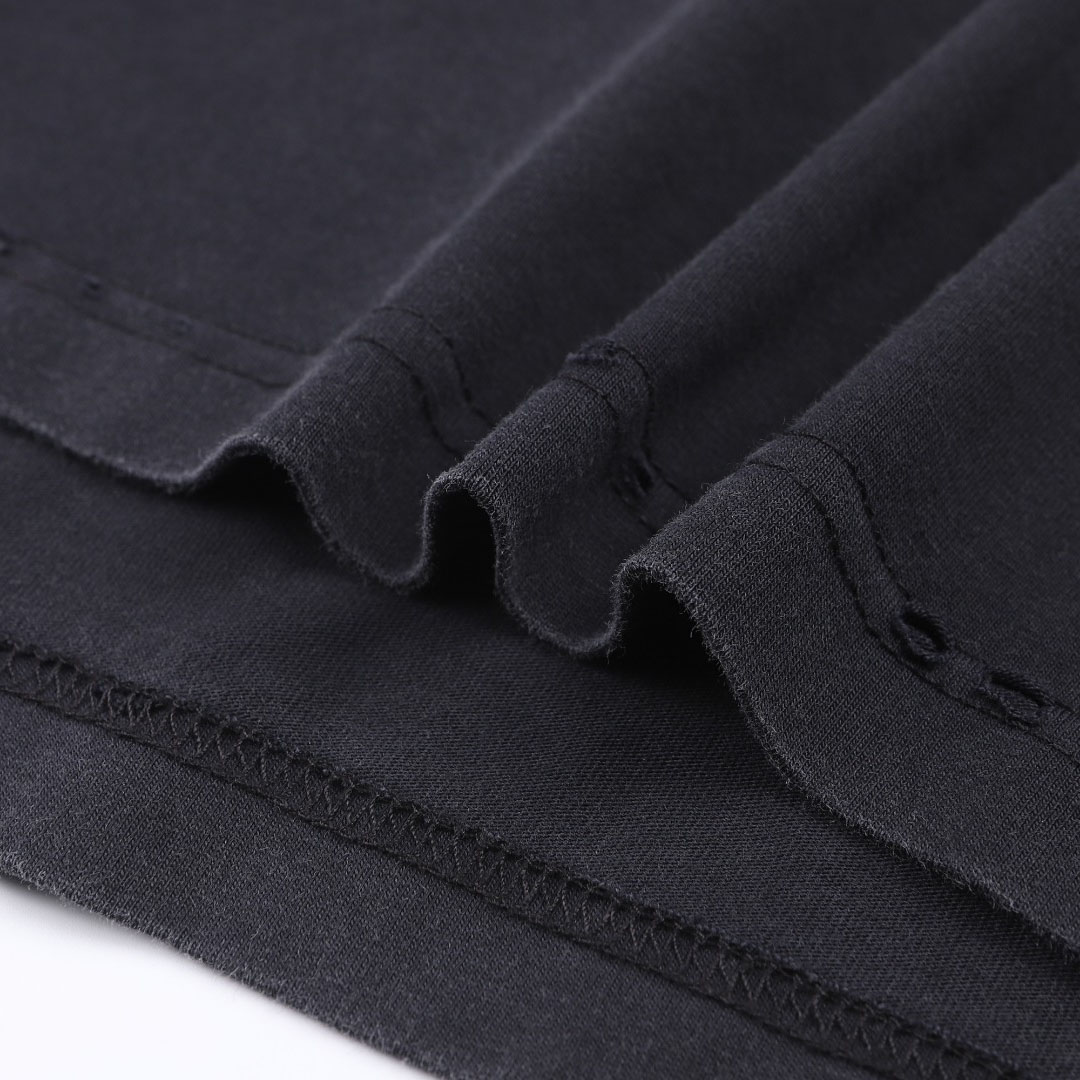 Balenciaga 3B Liquefied T-Shirt 'Faded Black/Anthracite' - FashionPlug