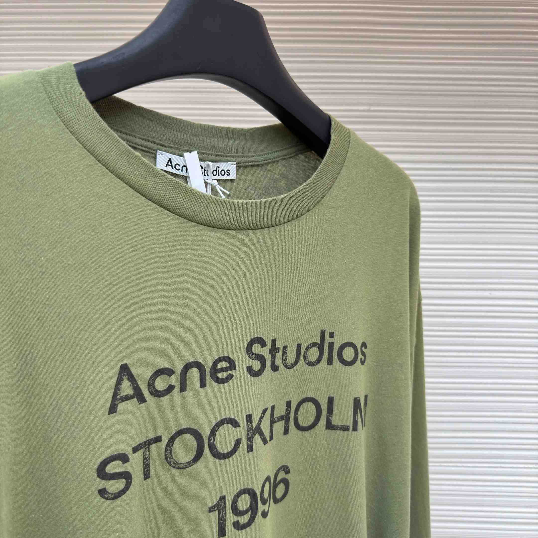 Acne Studios Sprayed 1996 Logo T-shirt - FashionPlug
