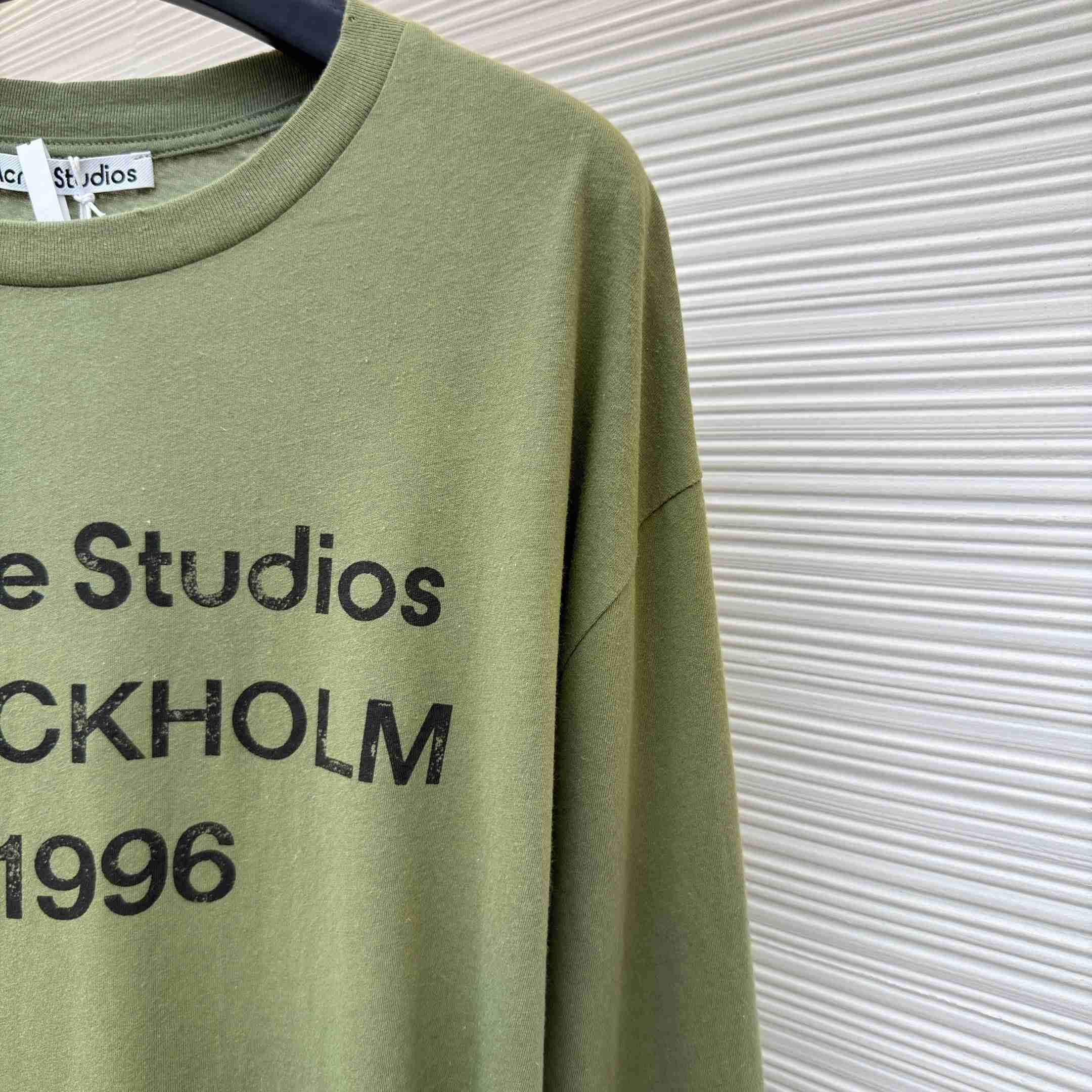 Acne Studios Sprayed 1996 Logo T-shirt - FashionPlug