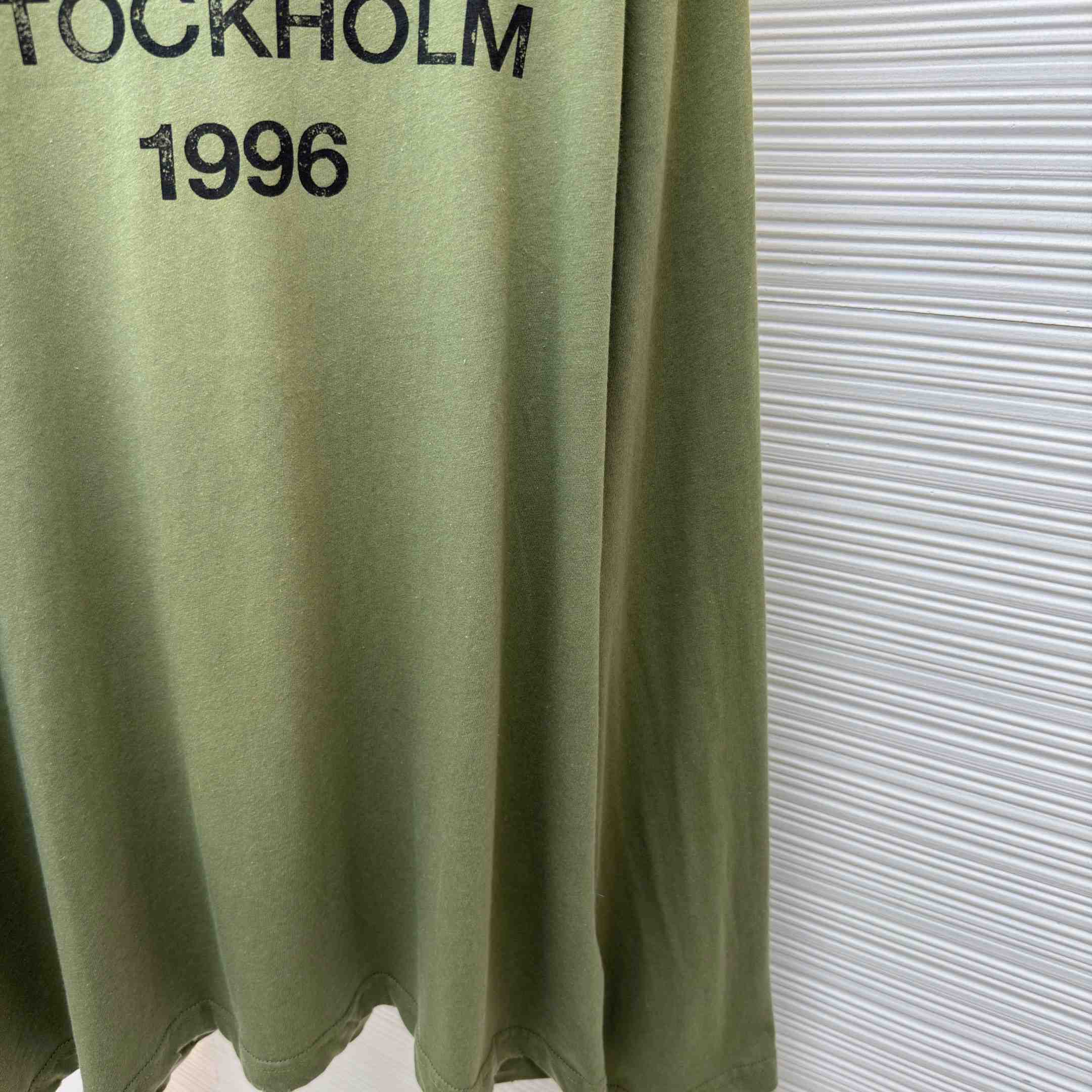 Acne Studios Sprayed 1996 Logo T-shirt - FashionPlug