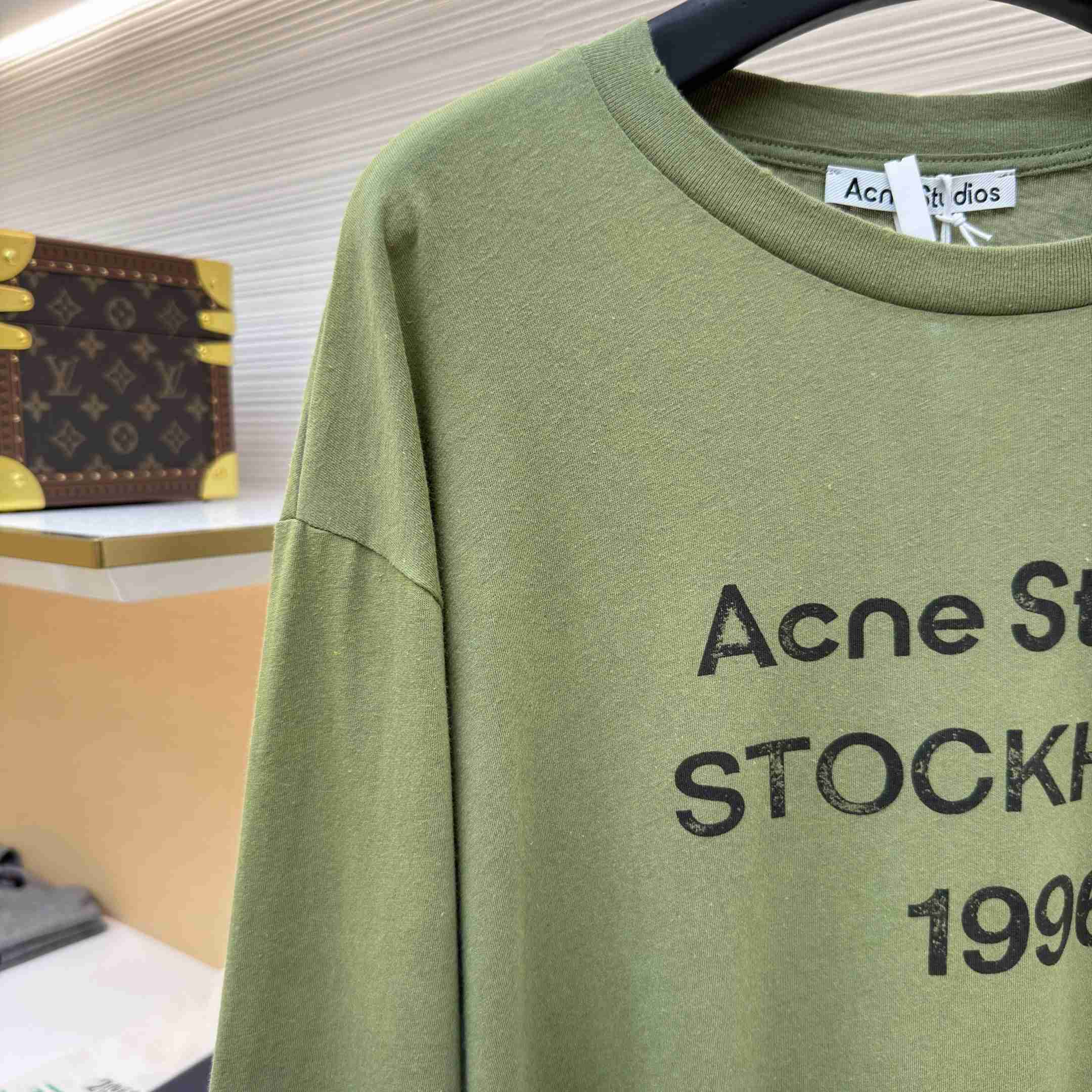 Acne Studios Sprayed 1996 Logo T-shirt - FashionPlug