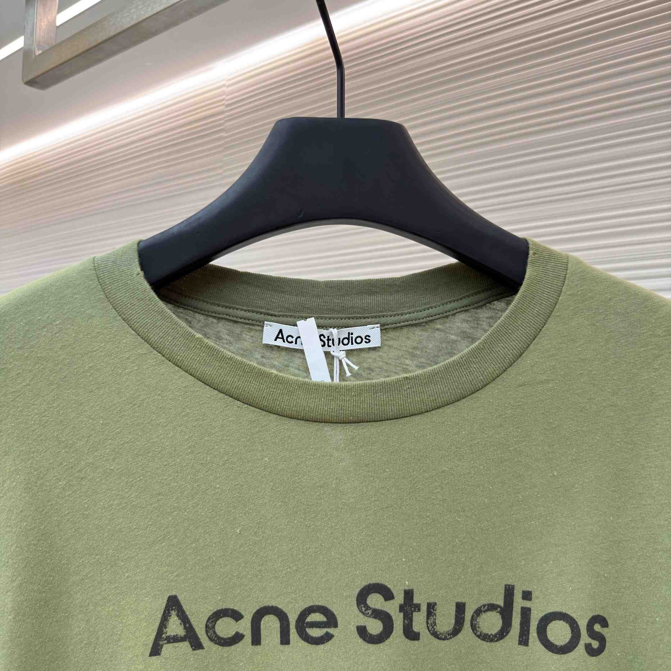 Acne Studios Sprayed 1996 Logo T-shirt - FashionPlug