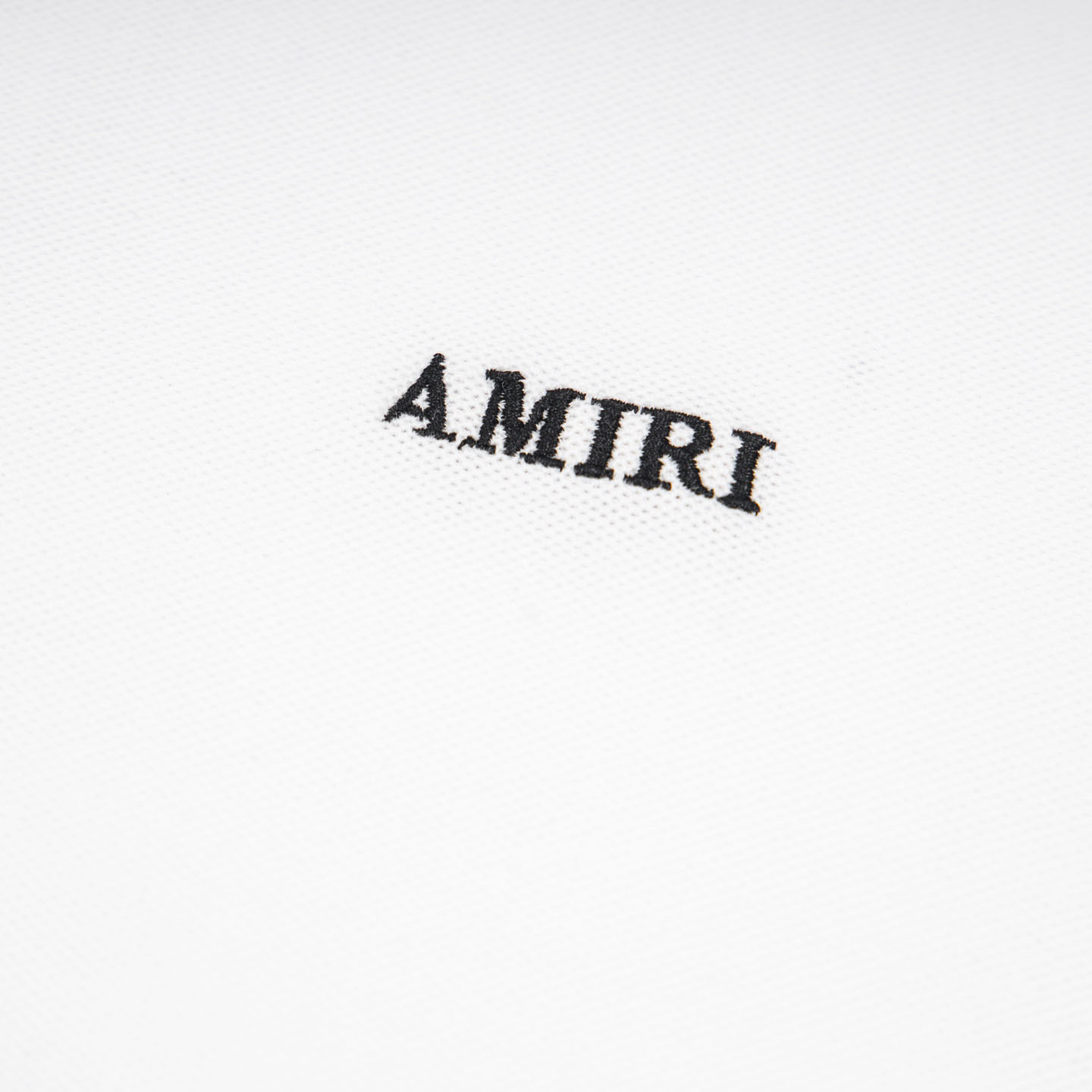 Amiri  Logo Embroidered Polo T-shirt - FashionPlug