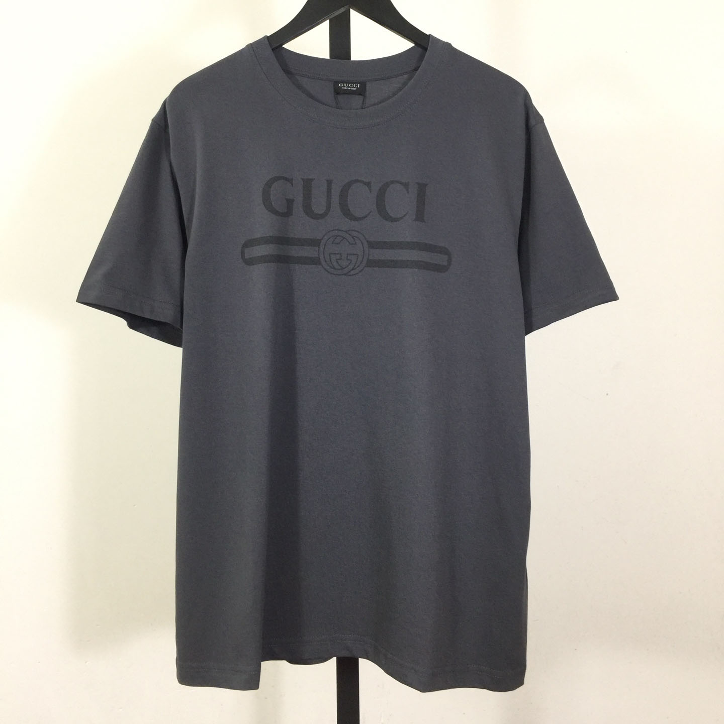 Gucci Cotton Jersey T-shirt With Devoré Detail - FashionPlug