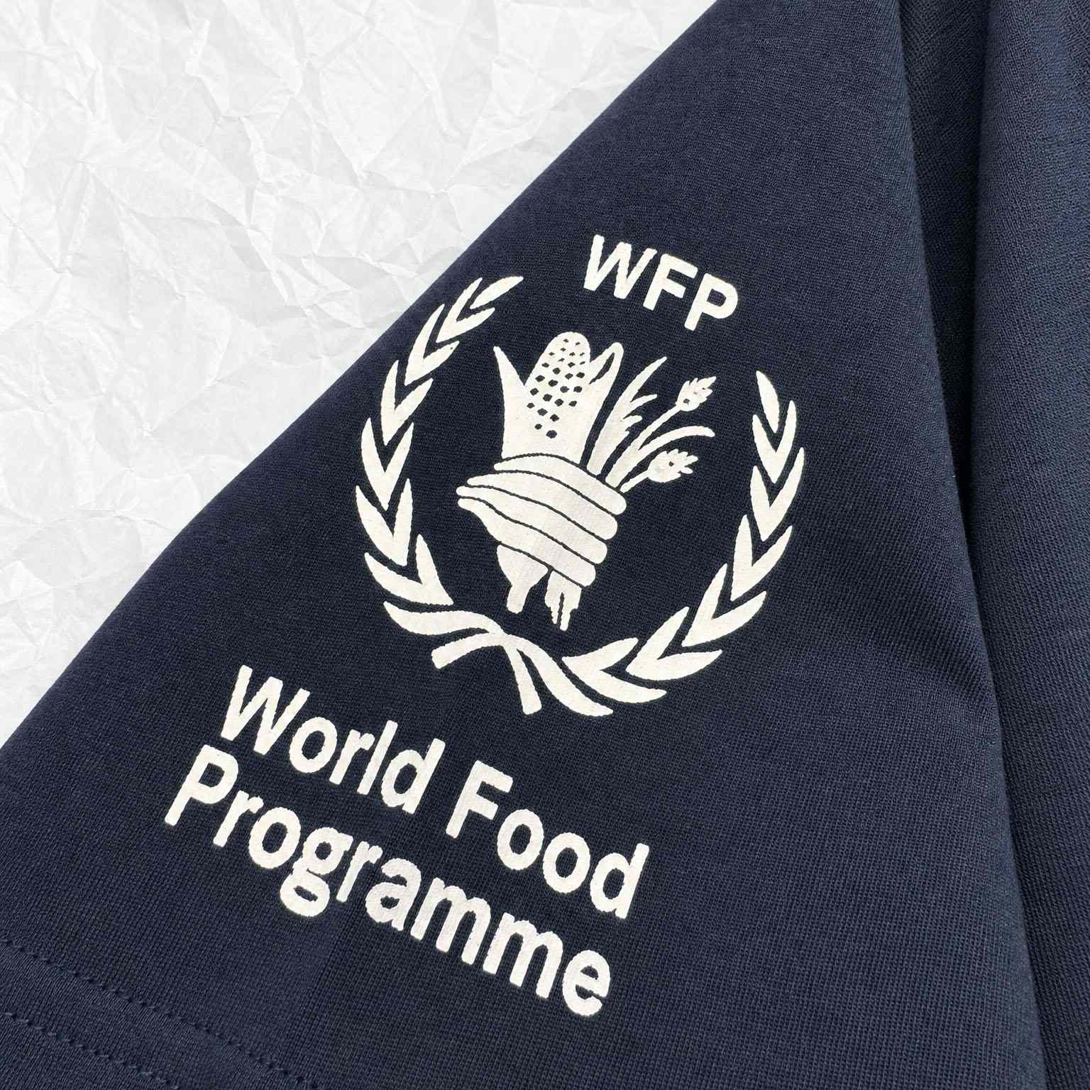 Balenciaga Wfp Medium Fit T-shirt In Navy - FashionPlug